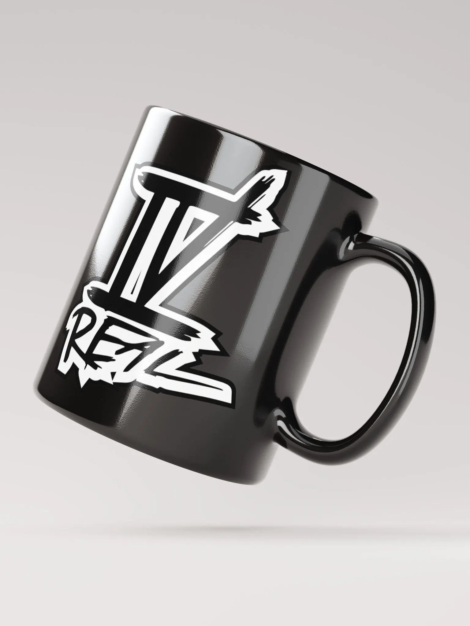 Sitting Girl Bear Black Coffee Cup product image (5)