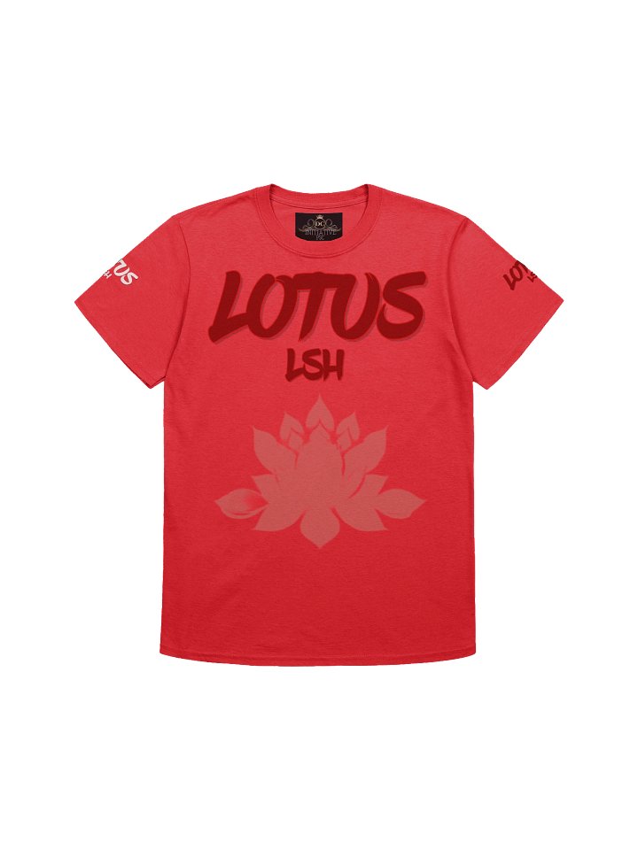 ( RED/RED) LOTUS DRIP TSHIRT product image (1)