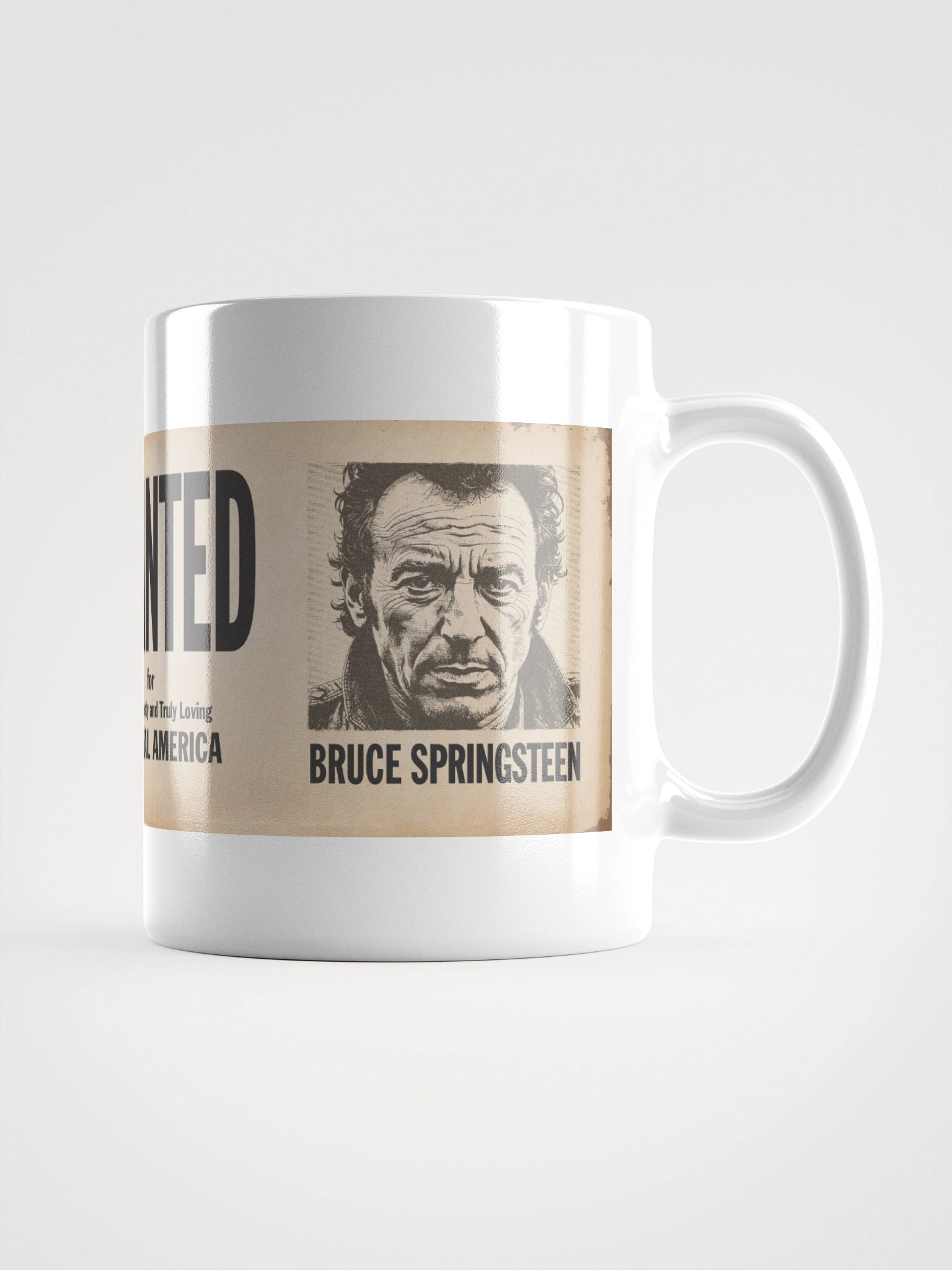 Springsteen WANTED mug product image (2)
