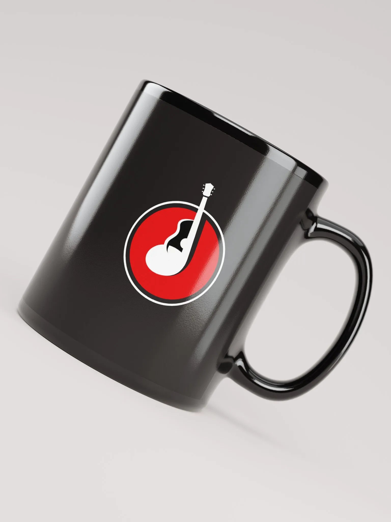 Guitar Music Mug (Black) product image (4)