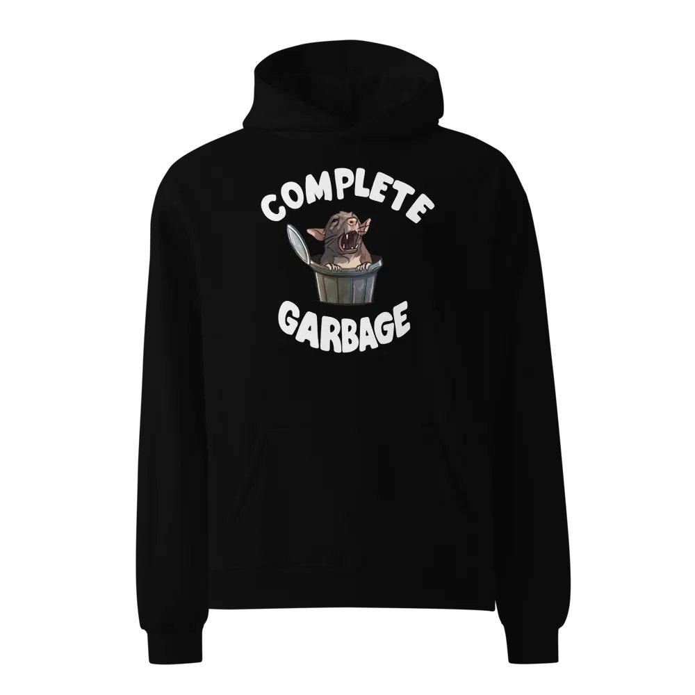 COMPLETE GARBAGE Oversized Hoodie (dark) product image (3)