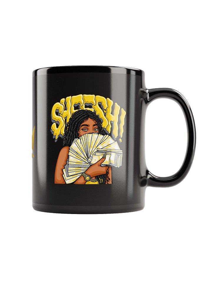 Ceramic Mug – "Sheesh!" Modern Graphic Coffee Mug for Daily Use product image (1)