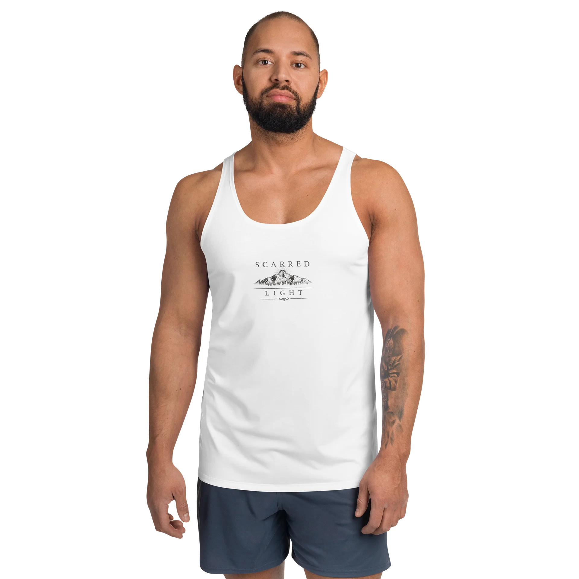 The Scarred Light Men’s Tank Top product image (1)