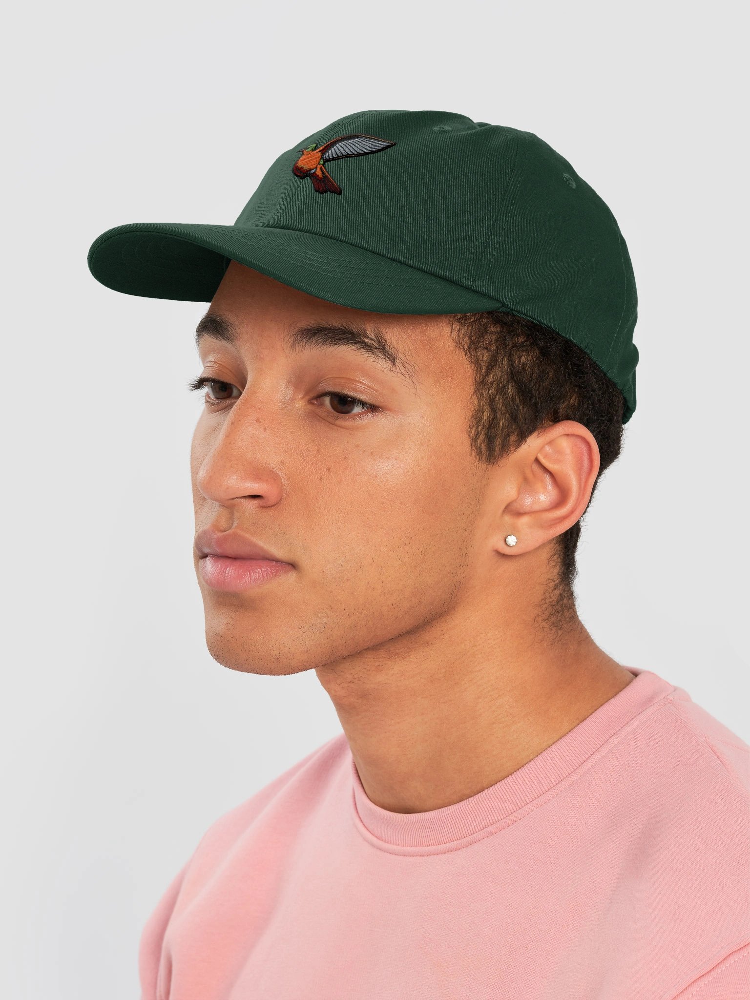 Cinnamon Hummingbird Embroidered Hat | Hummingbird Dad Cap | Bird Lover Gift product image (39)