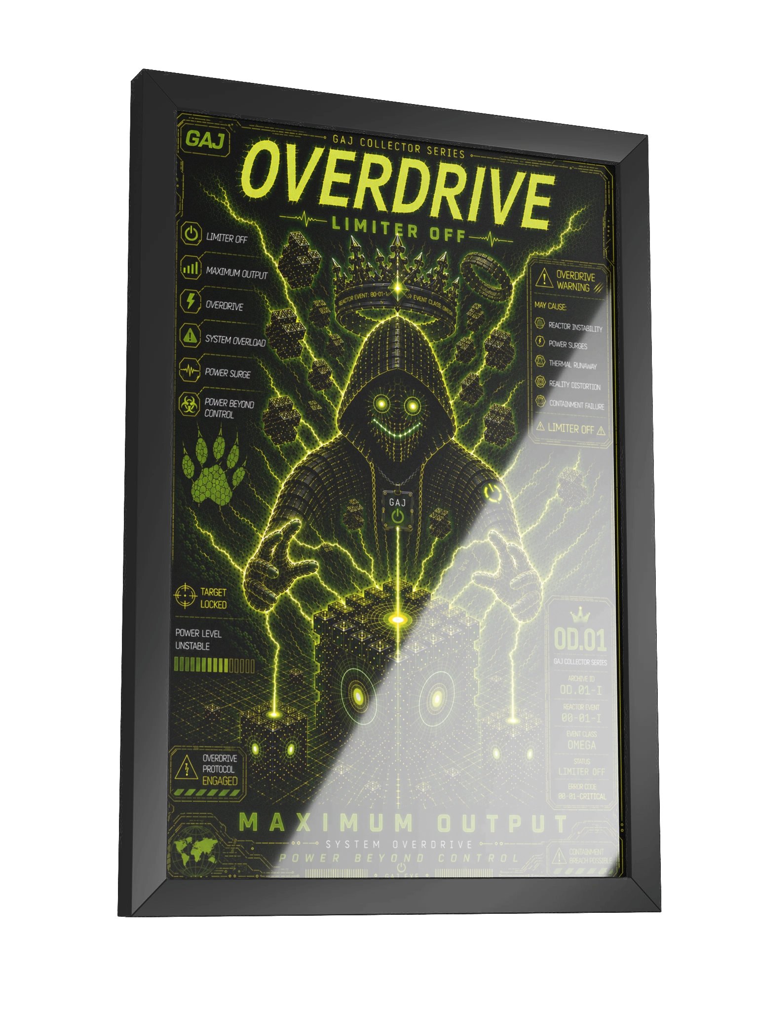GAJ - OD.01 – Limited Edition Framed Poster product image (3)