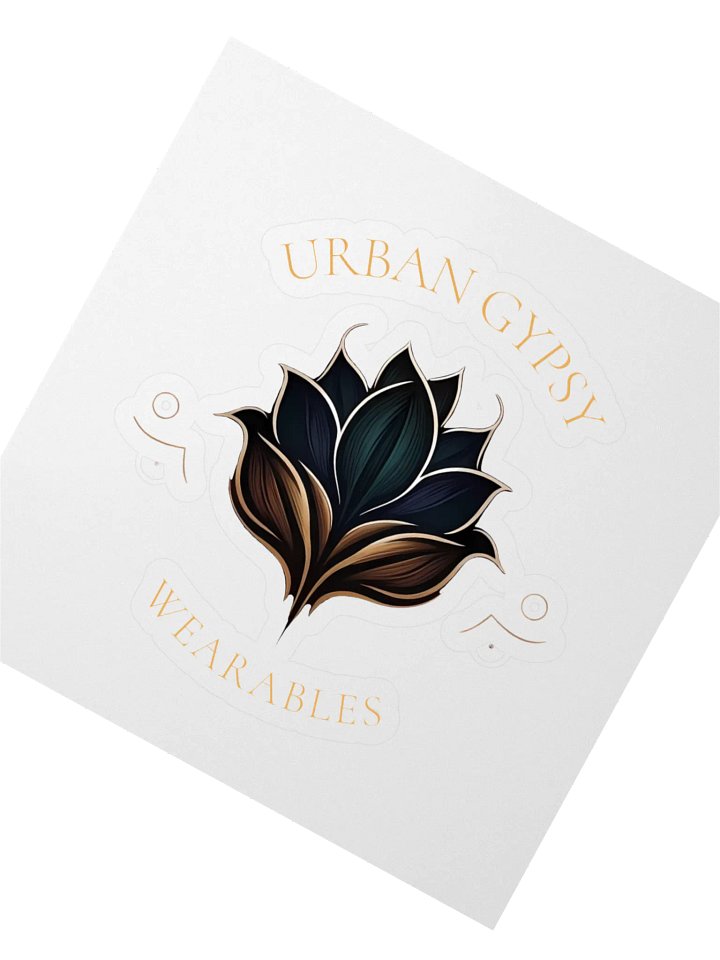 Urban Gypsy Lotus Kiss-Cut Stickers product image (2)