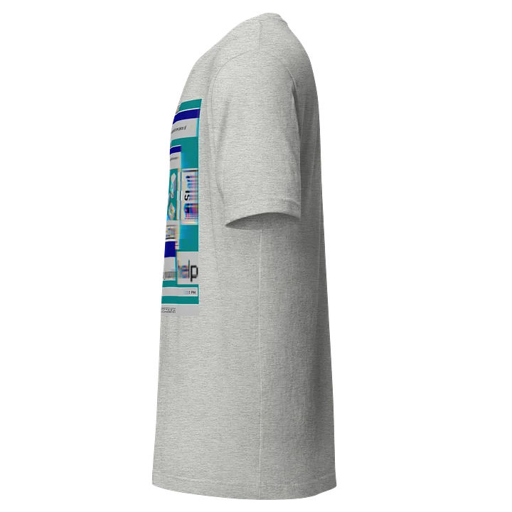 “the wizard will help” glitch graphic tee product image (2)