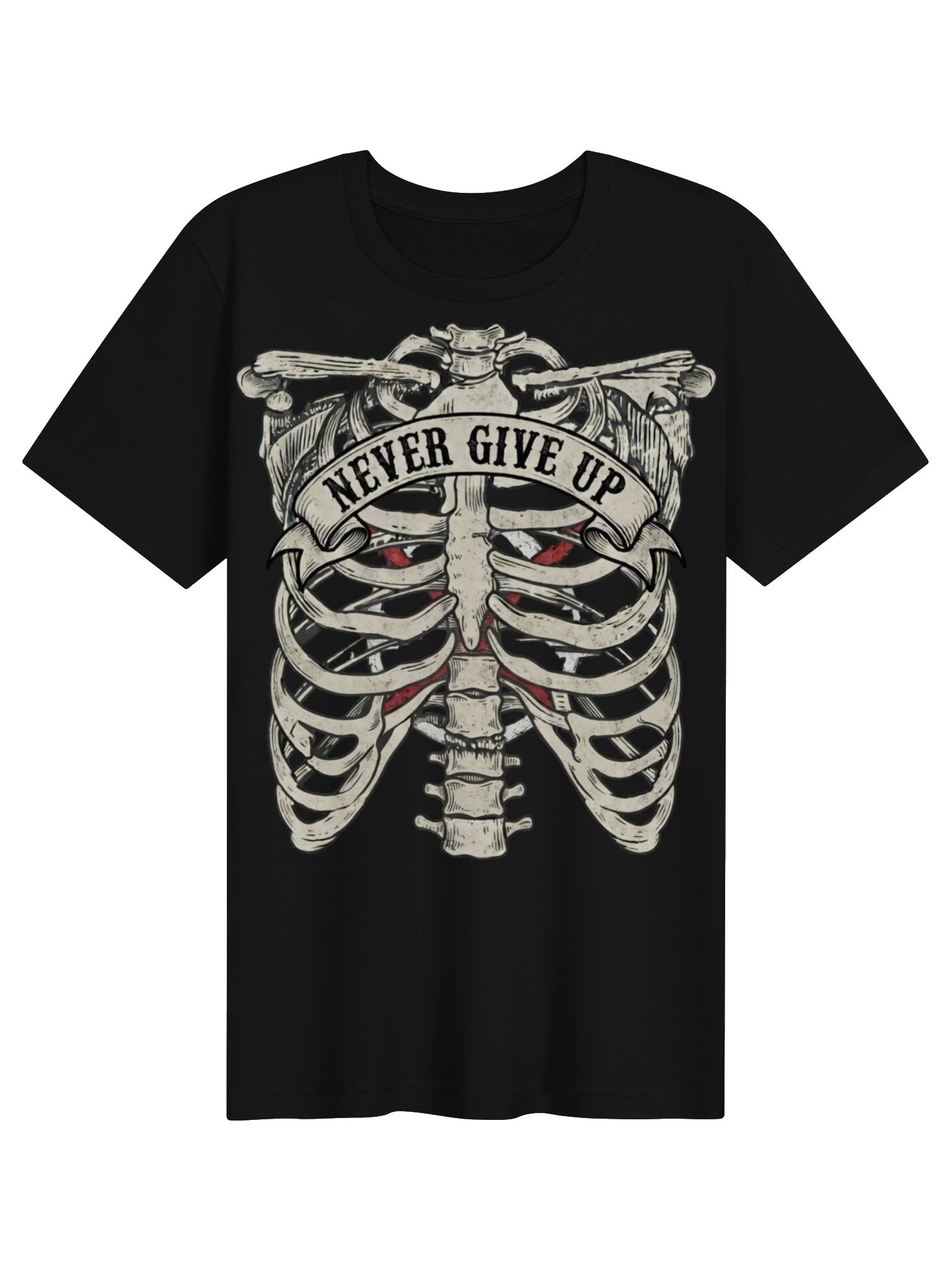 Never give up tee product image (1)