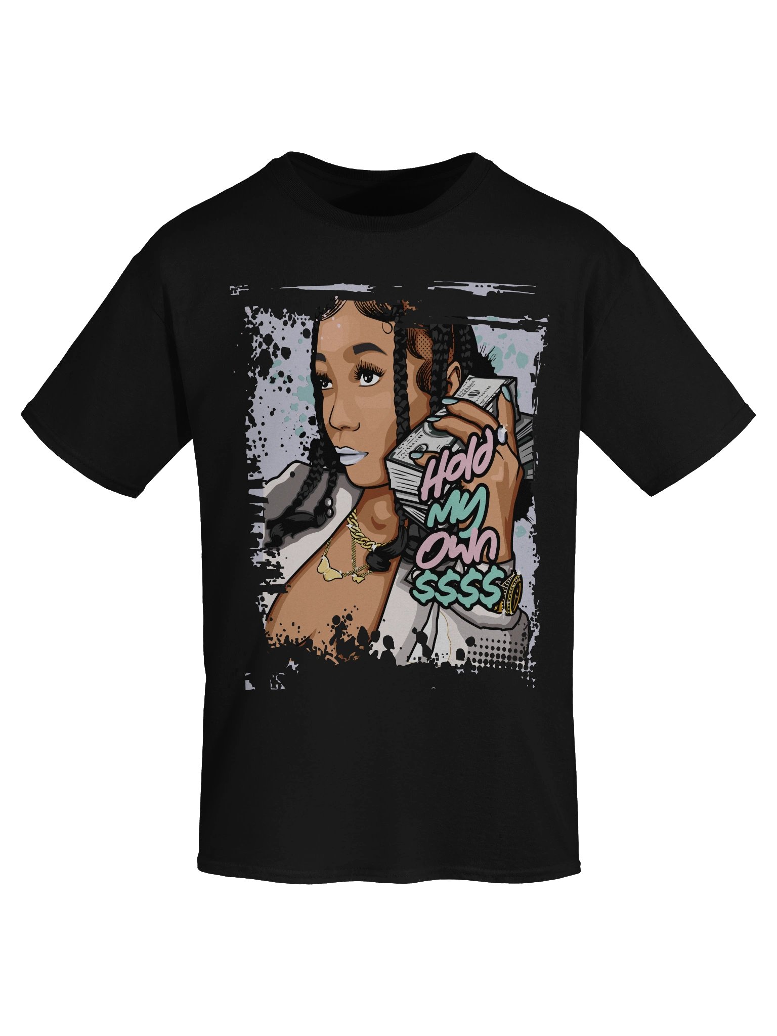 Braided Money Talk T-Shirt - Unisex T-Shirt – Premium Printed T-Shirt for Everyday Casual & Streetwear product image (7)