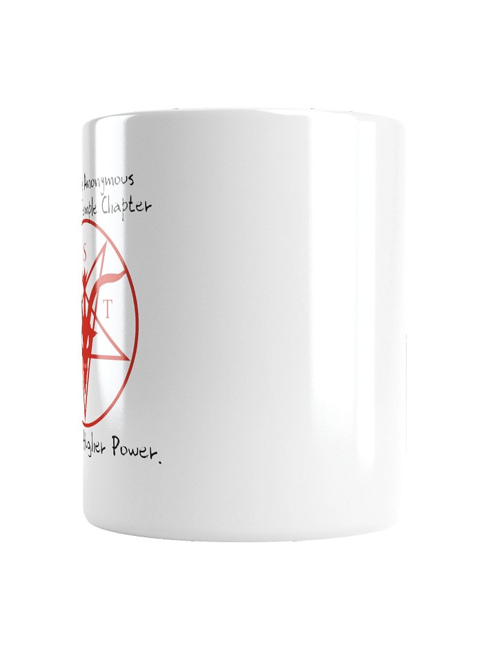 Alcoholics Anonymous Satanic Temple Chapter F*ck Your Higher Power Mug product image (5)