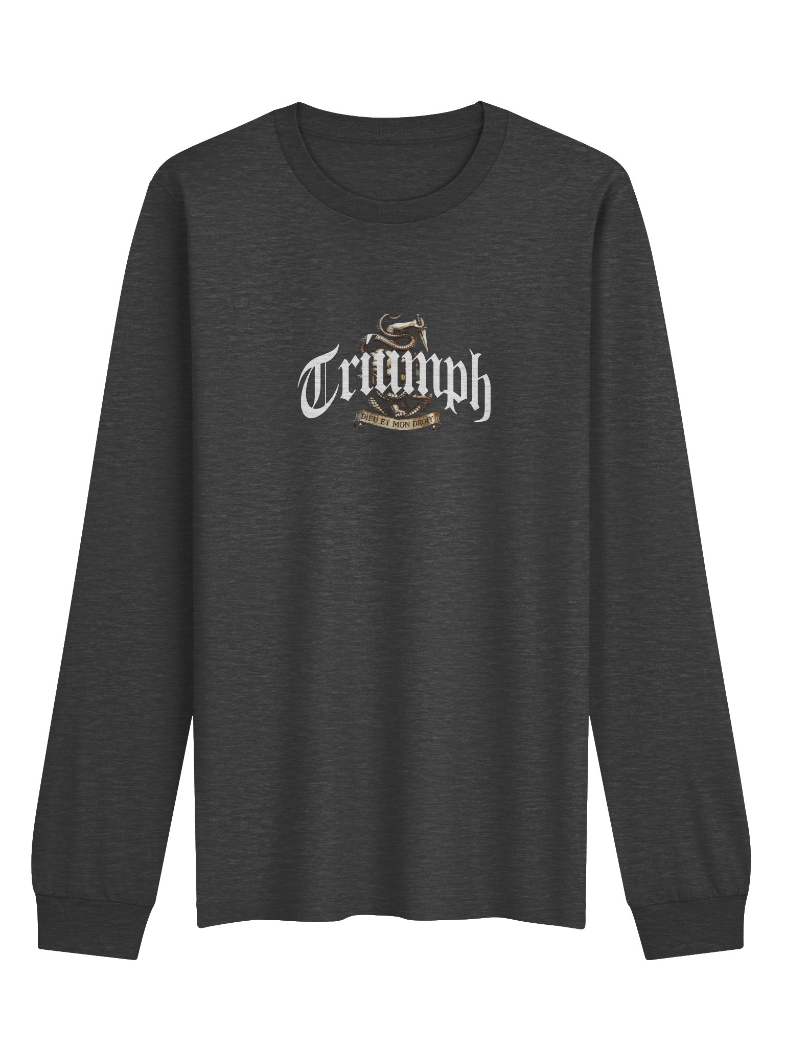 Triumph Gothic Emblem Long Sleeve Tee product image (5)