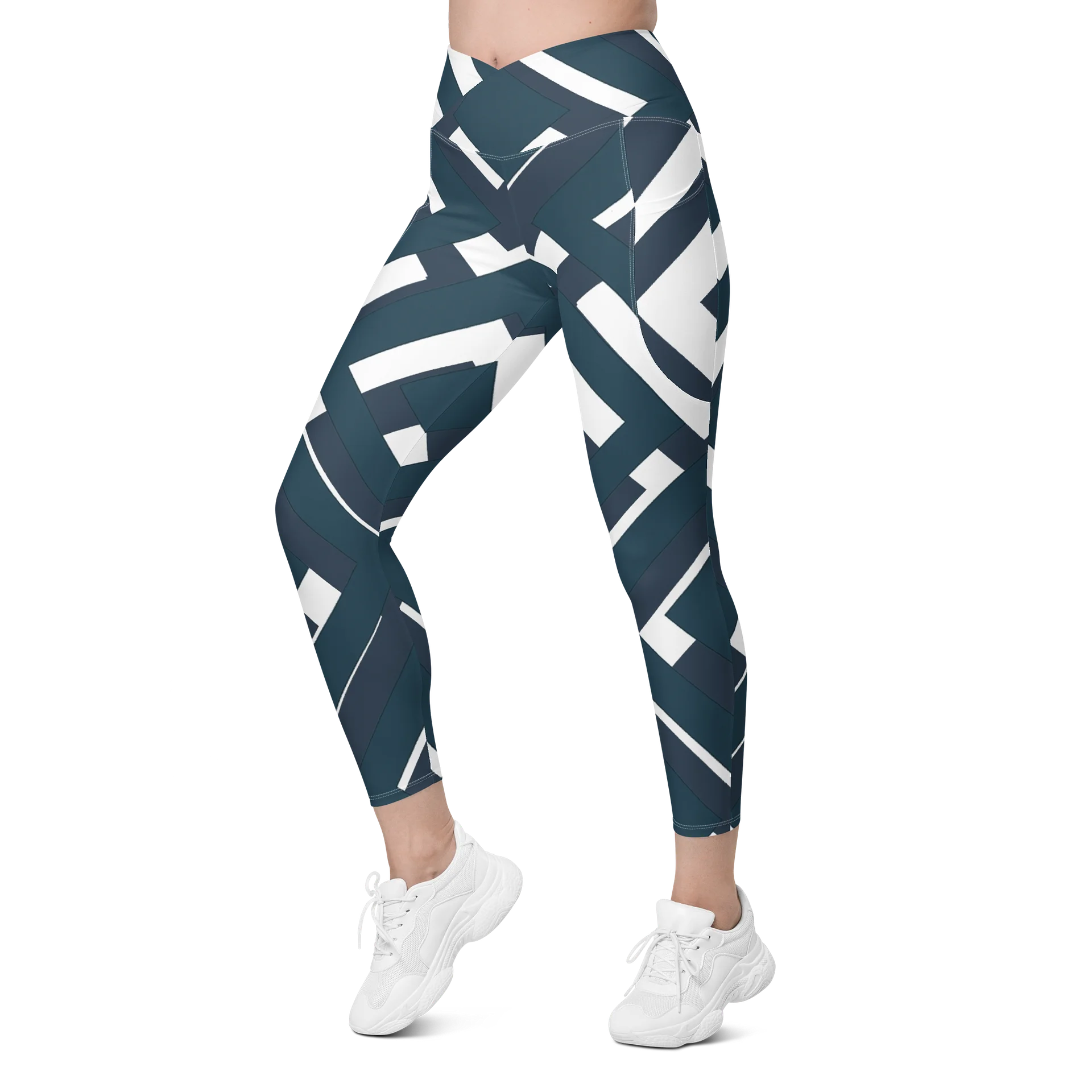 'PHILIUS' Symmetric Diamond All-Over Leggings product image (6)
