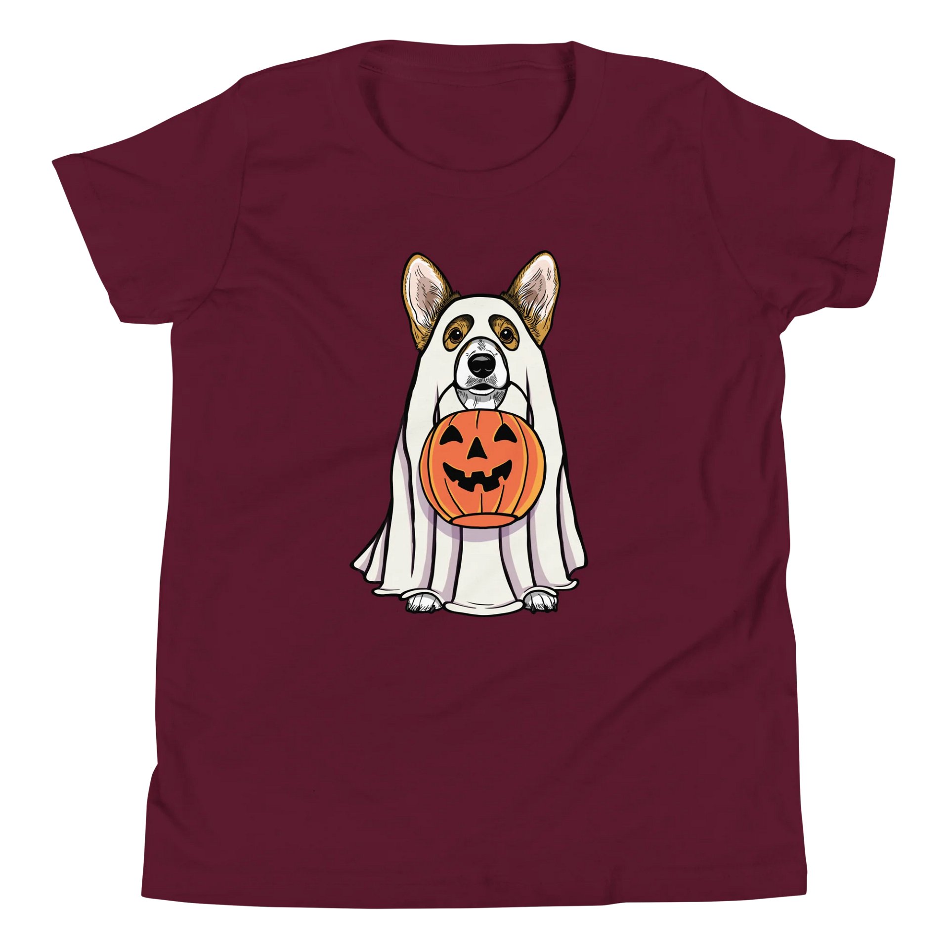 Halloween Pembroke Welsh Corgi(Sable) Youth T-Shirt product image (5)