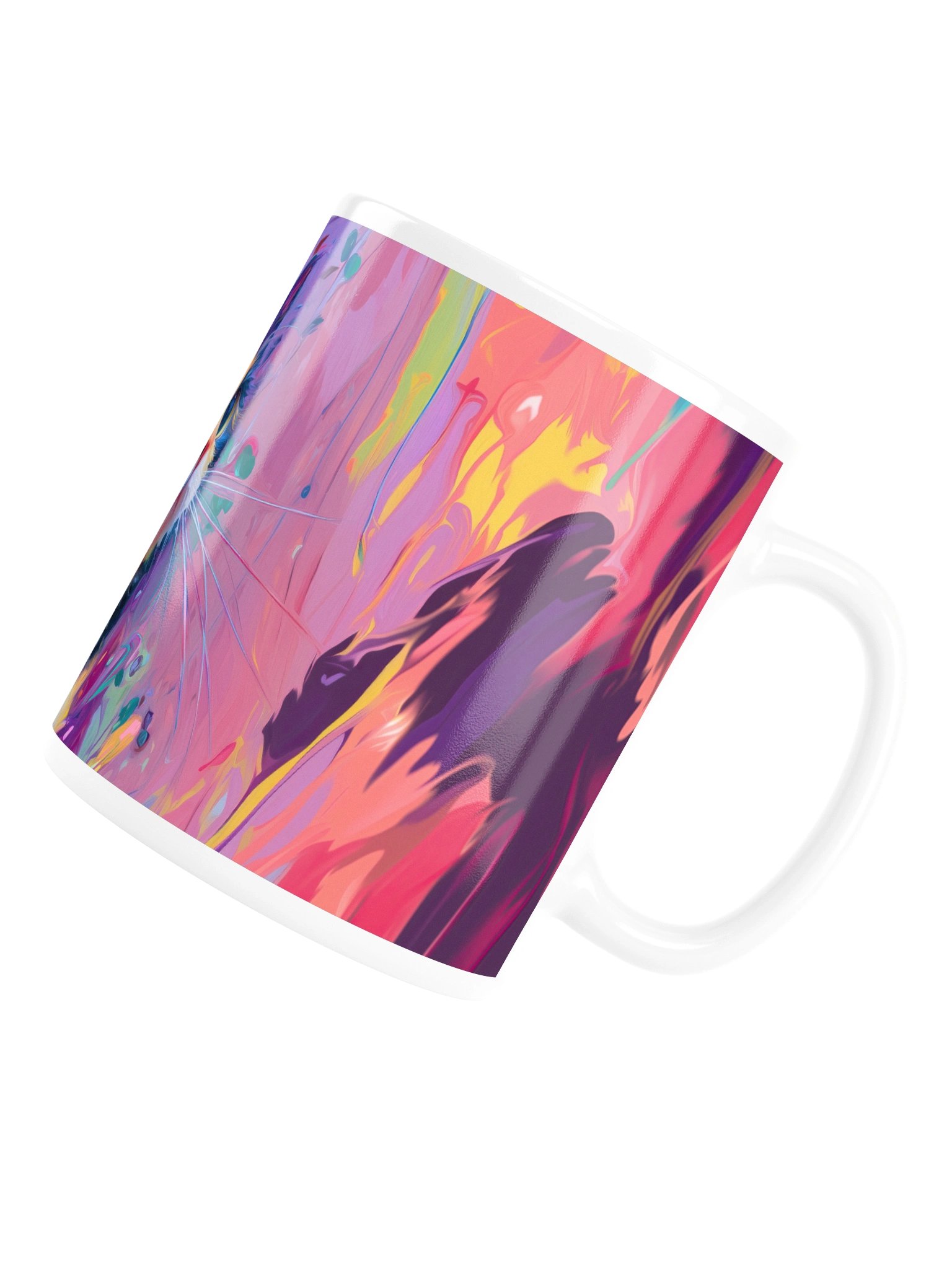 Painterly Calico Mug product image (7)