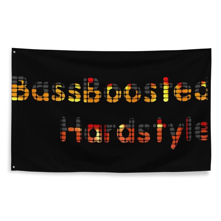 BassBoostedHardstyle Flag product image (2)