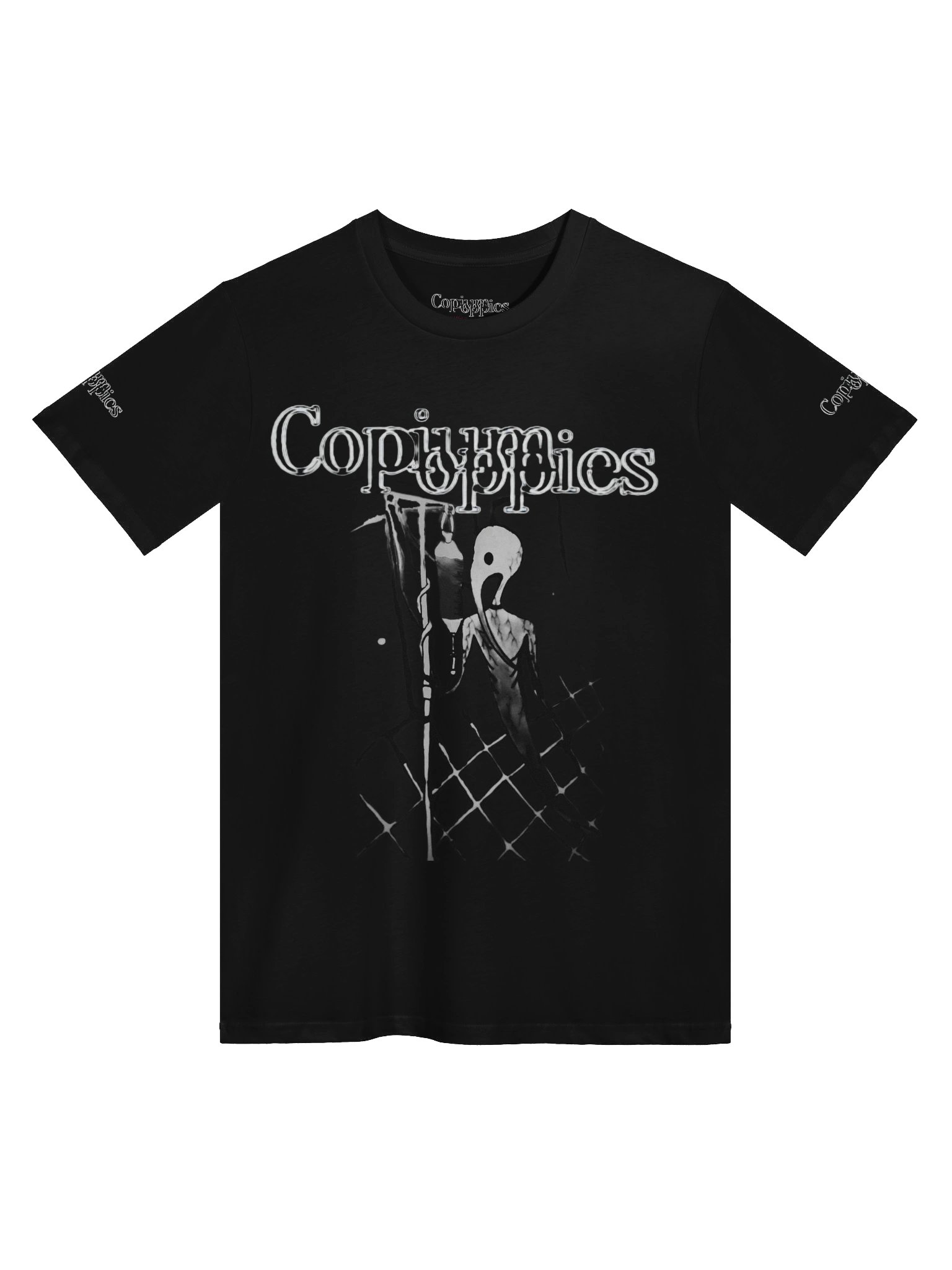 Copium Poppies - Dmitry's Curse - T-Shirt (B&W Variant) product image (5)