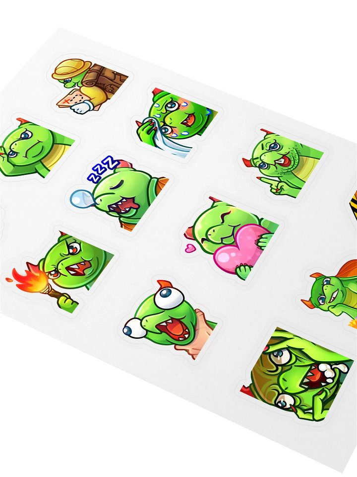 StickerDaSheet Emote pack 2 product image (2)