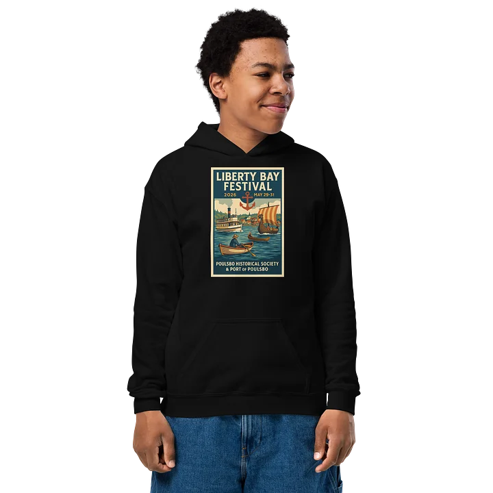 Liberty Bay Festival Youth Hoodie product image (1)