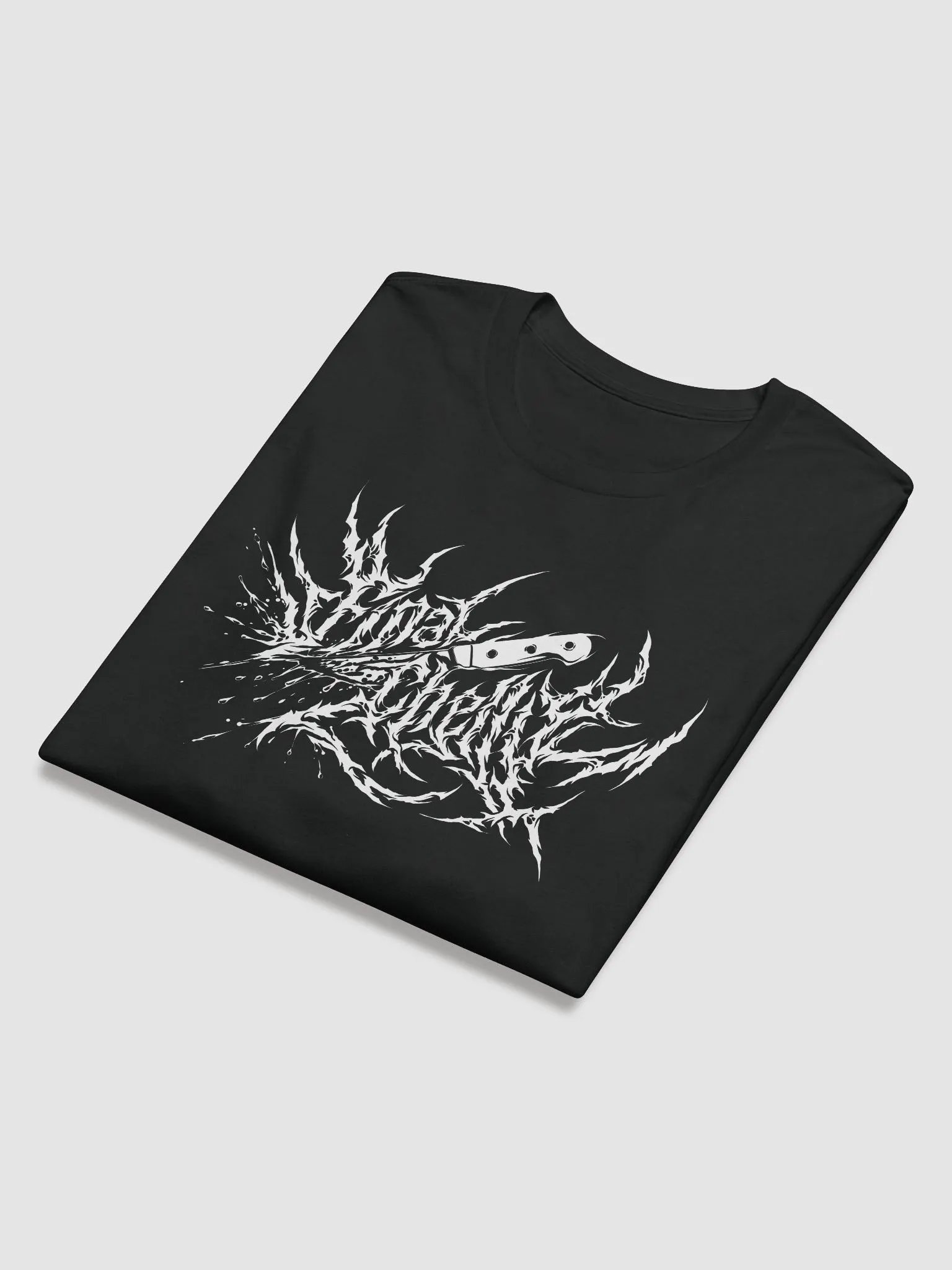 Keep It Metal White Logo Premium Fitted Printed Long Sleeve product image (5)