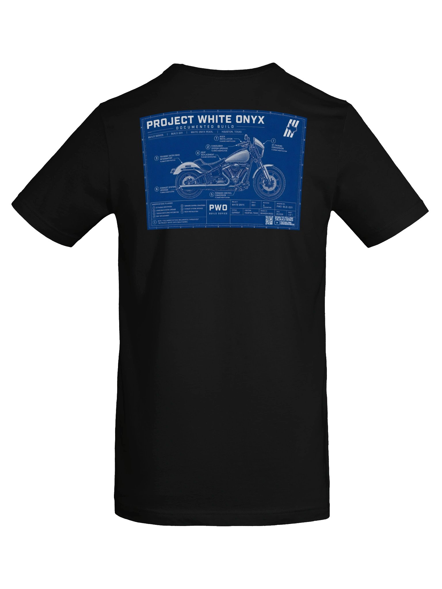 Project White Onyx Blueprint Tee product image (18)