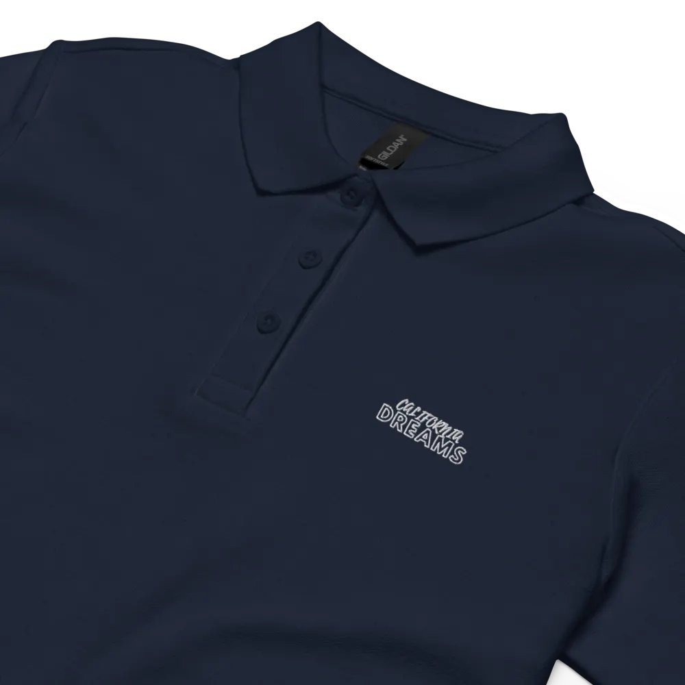 California Dreams Women Polo T-Shirt - Navy product image (4)