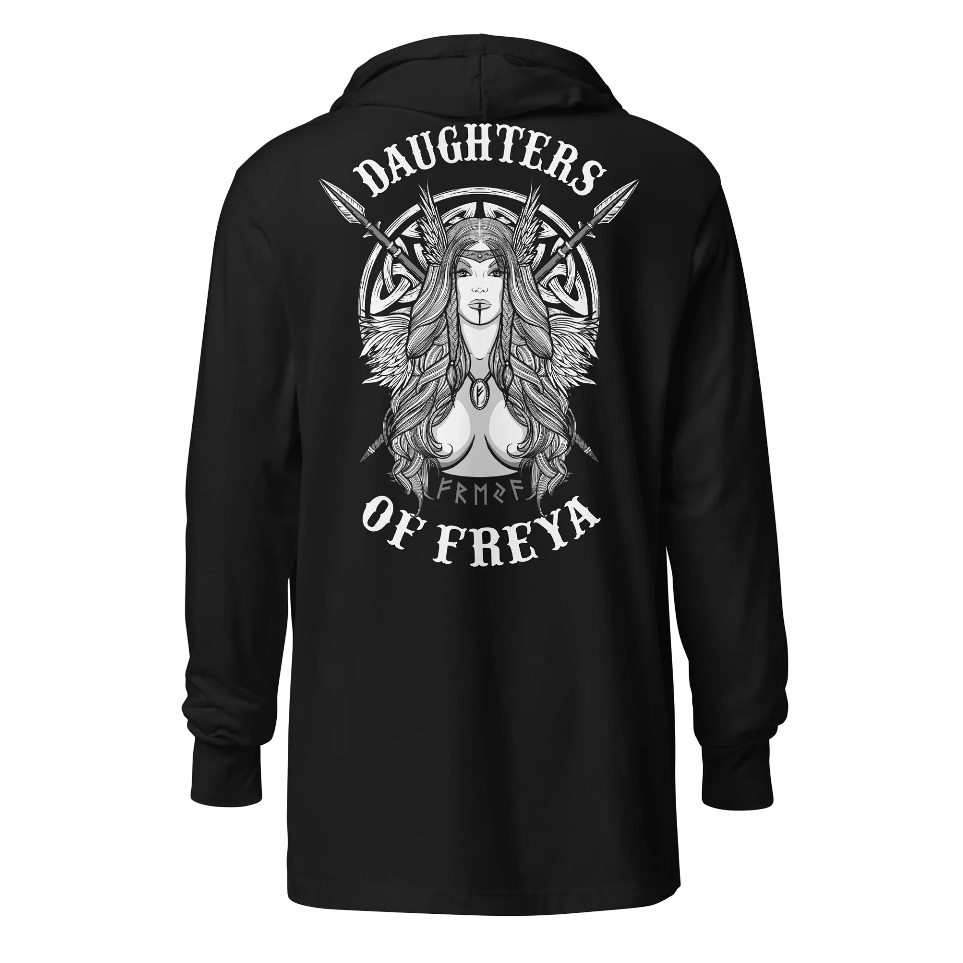 Daughters of Freya Hooded Long Sleeve Tee product image (1)