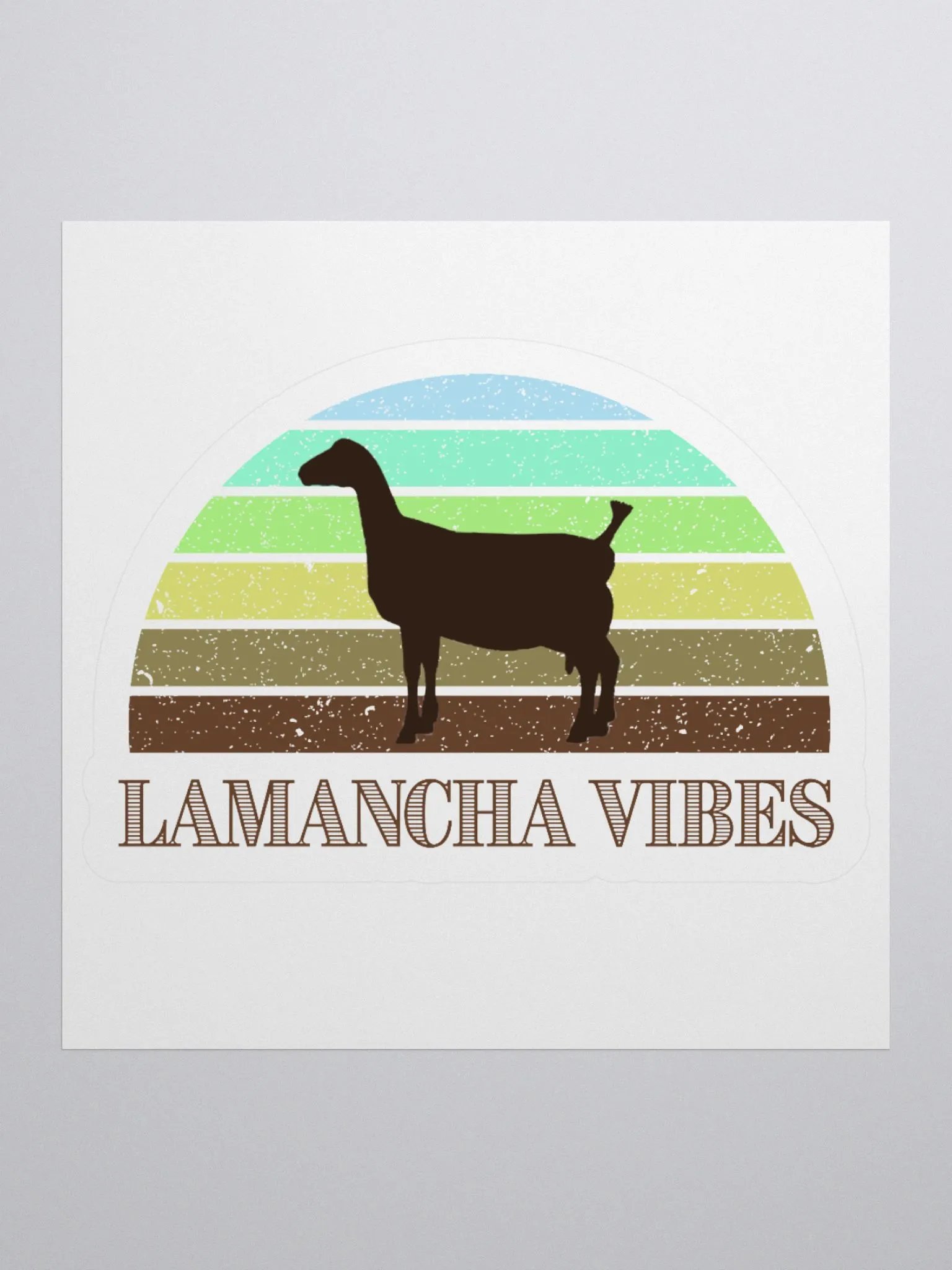 Lamancha Vibes KISS Cut Stickers product image (3)