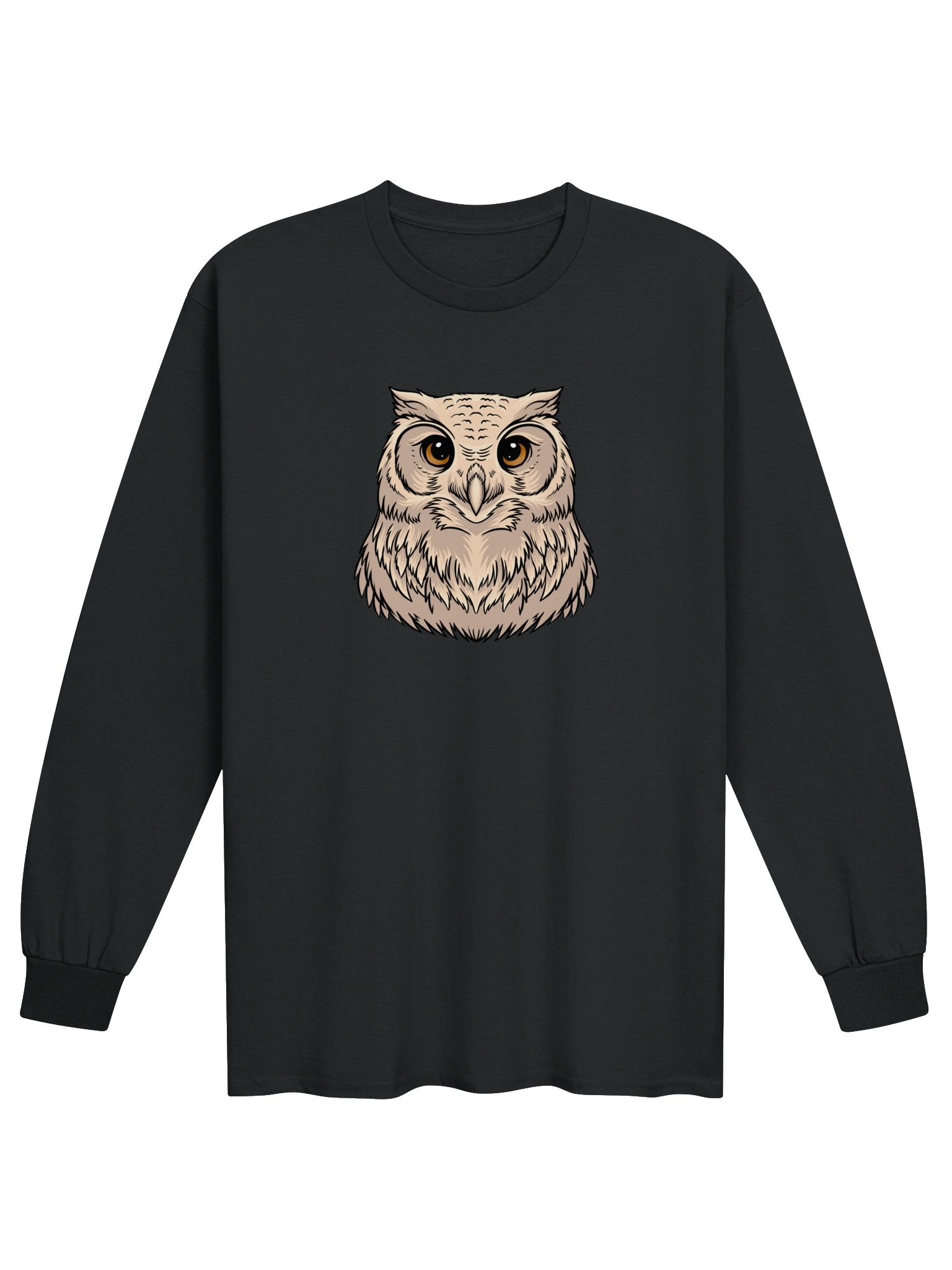Ariel’s Corner Owl Mascot Long-Sleeve T-Shirt product image (1)