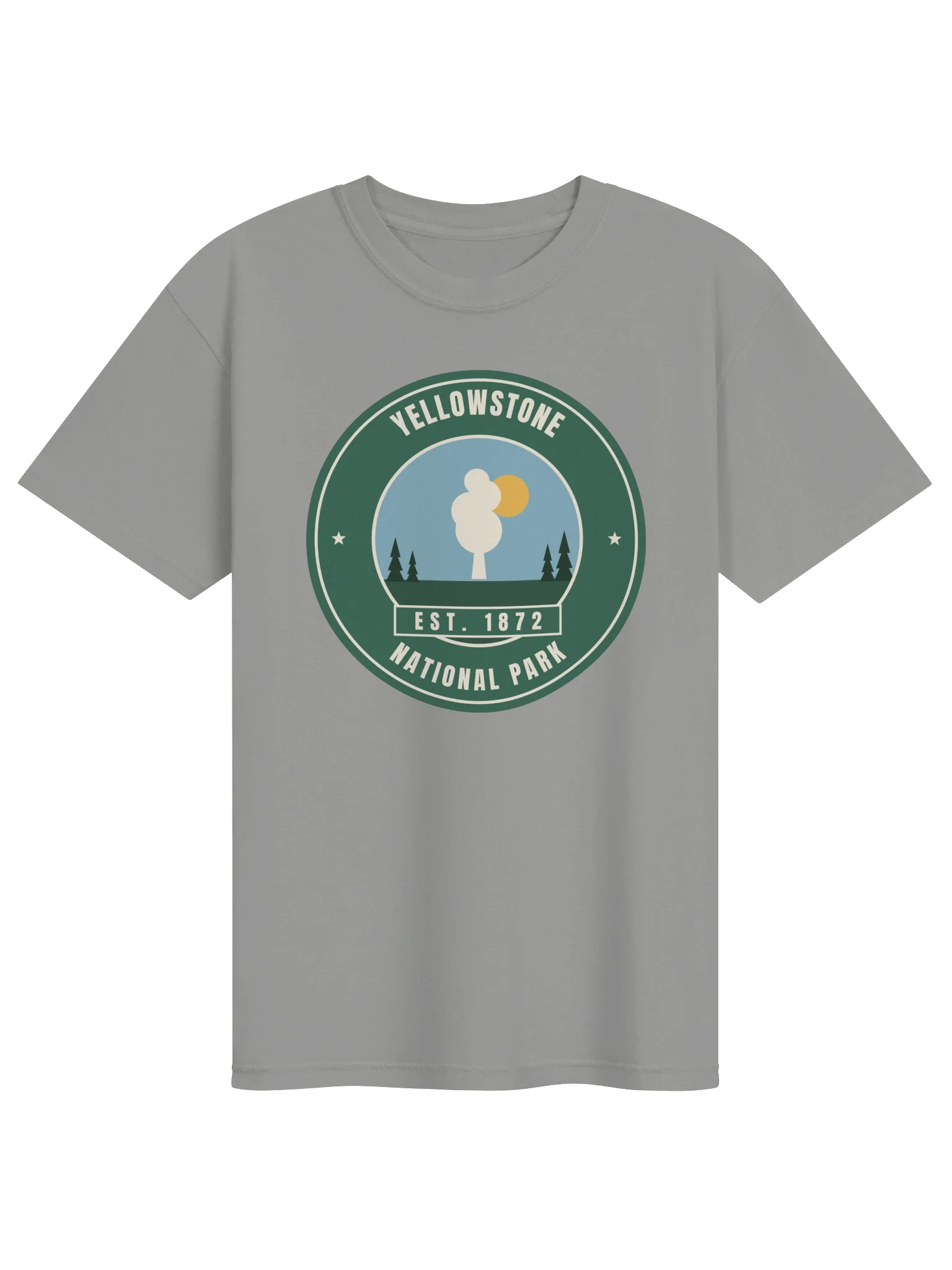 Yellowstone National Park Badge Tee