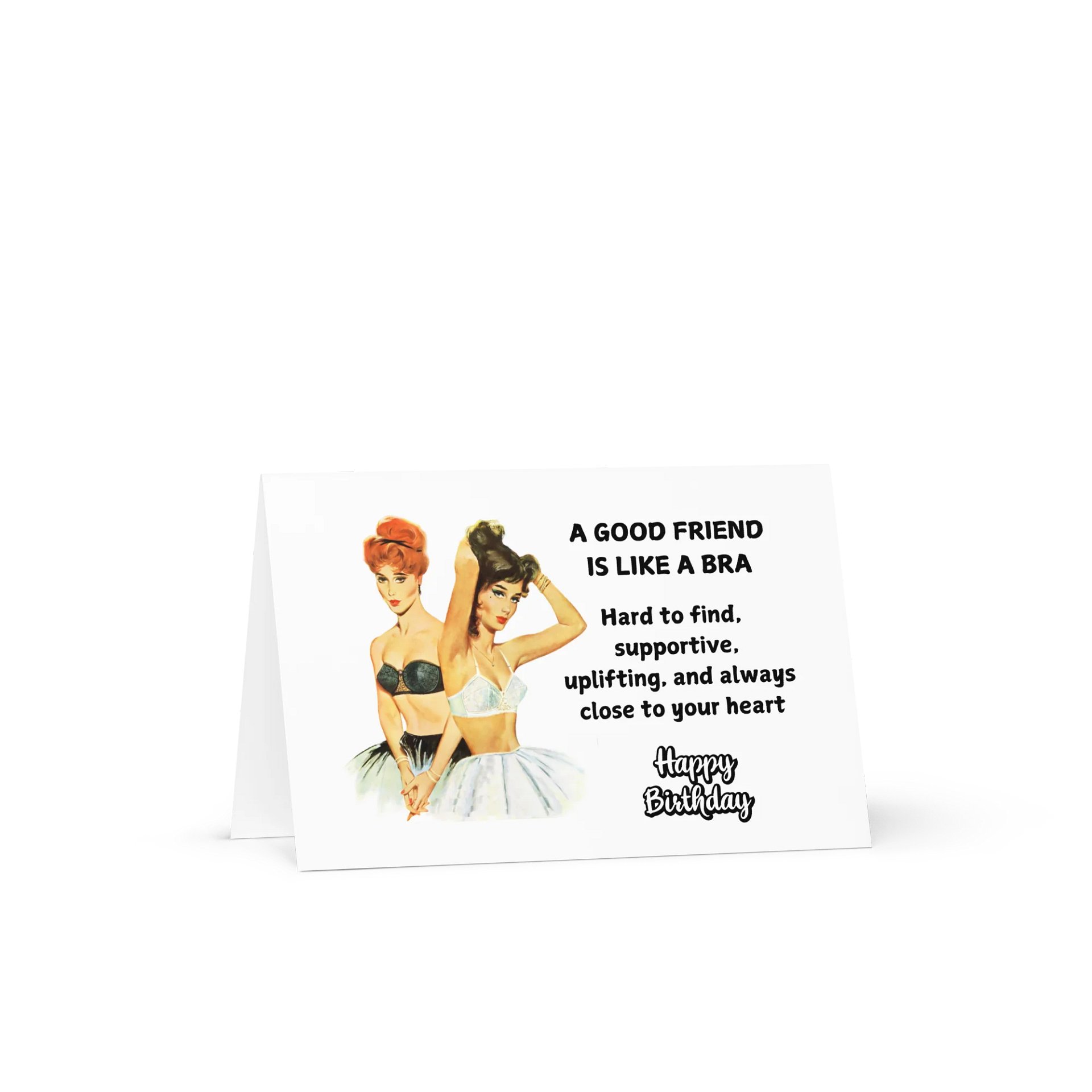 Vintage-Style Friendship Birthday Card product image (2)