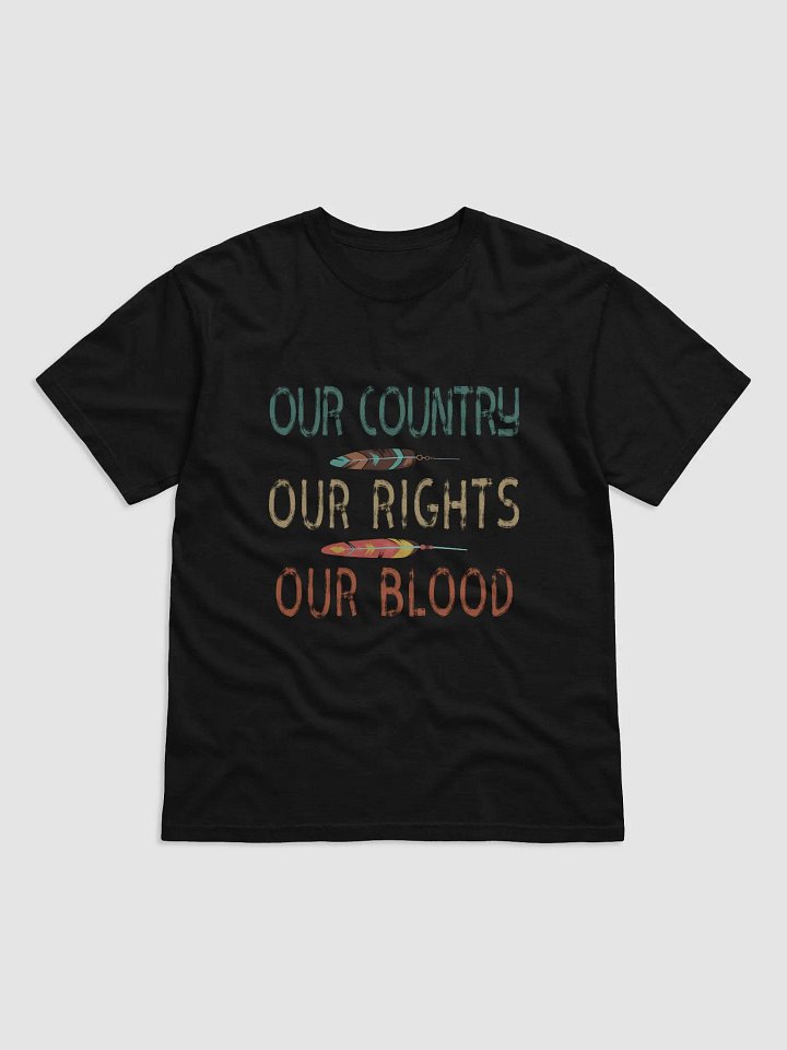 Native American T-Shirt - Our Country, Our Rights. product image (1)