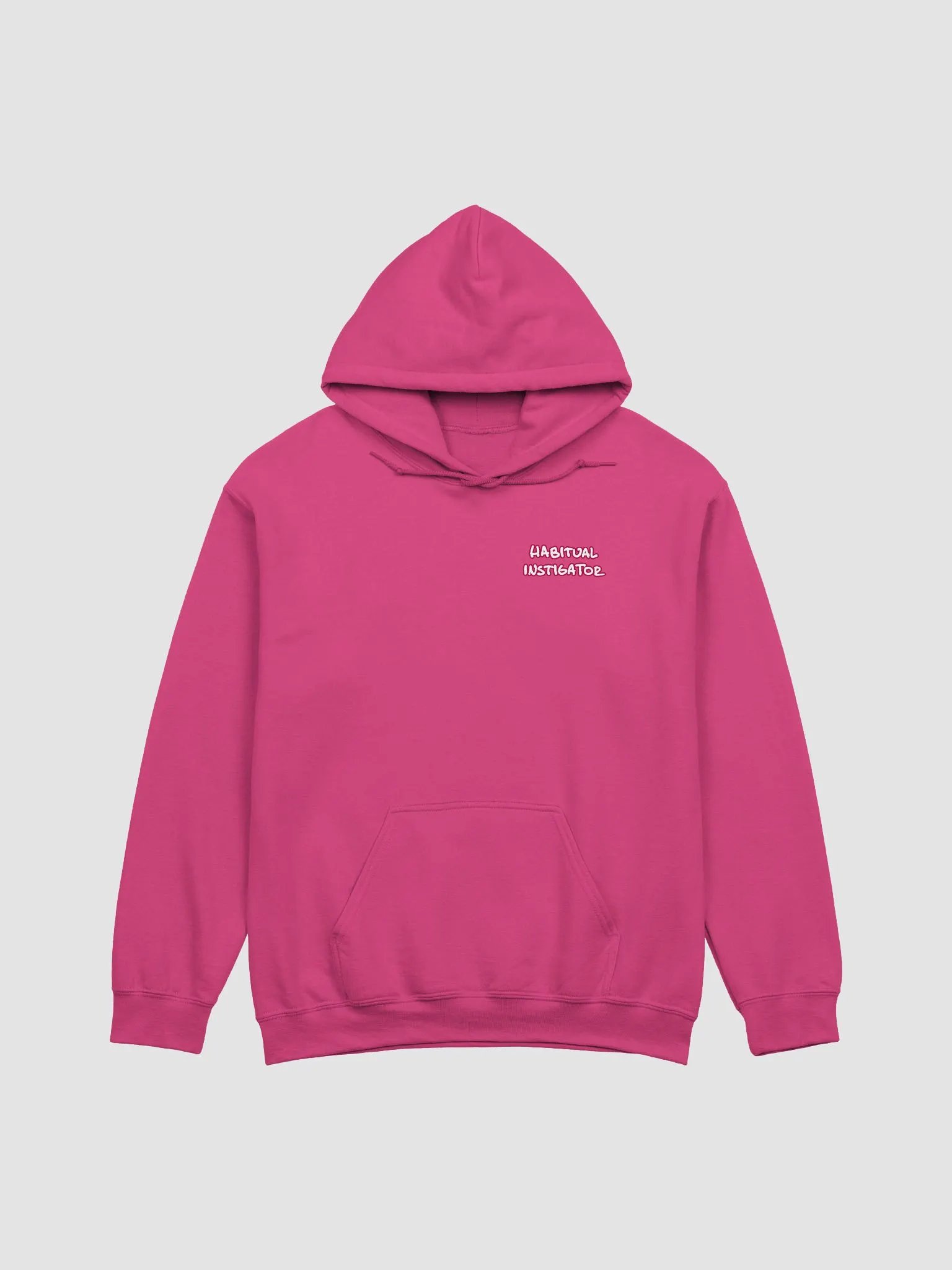 HABITUAL INSTIGATOR (sm. lined design, #A6073C) classic hoodie product image (38)