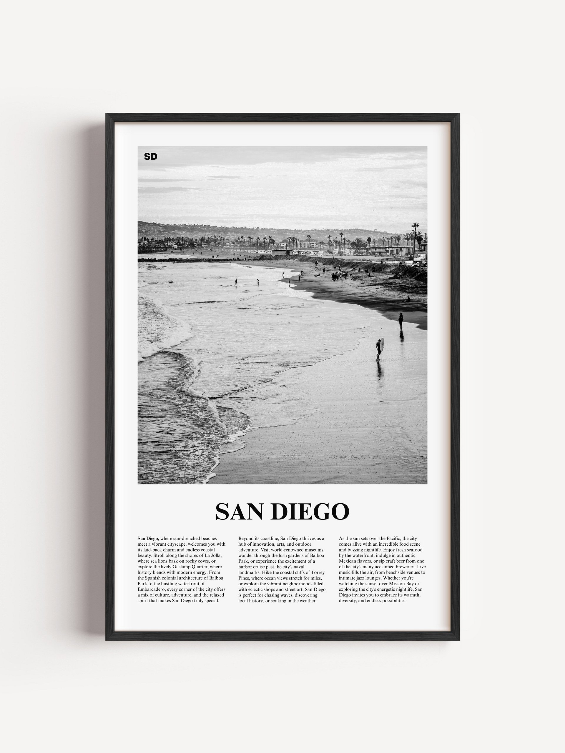 San Diego 03 Newspaper Poster product image (1)