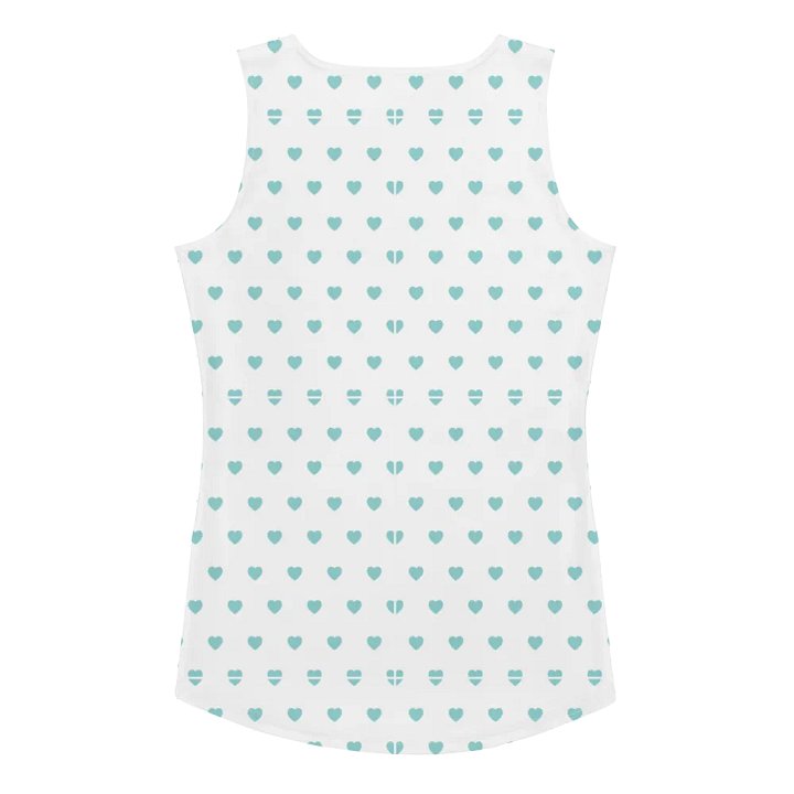 Pastel Heart Seamless Pattern Women's Tank Top - V8 product image (2)