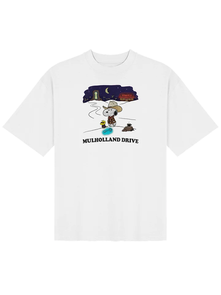 Vintage Snoopy "Mulholland Drive" Oversized Parody Tee product image (1)