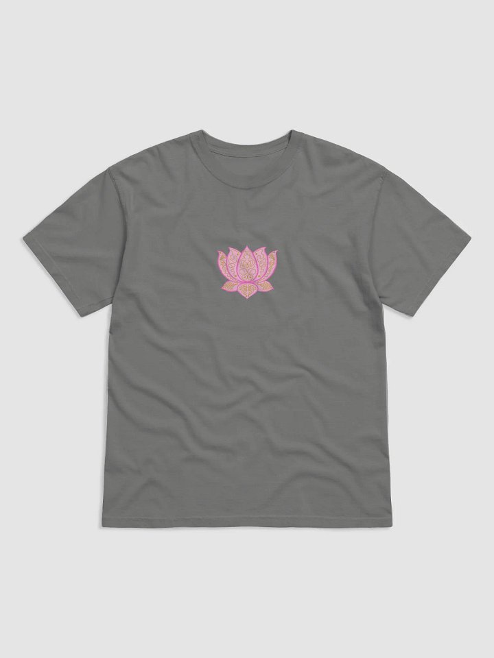 Lotus Bloom Gold Pattern T-Shirt product image (1)