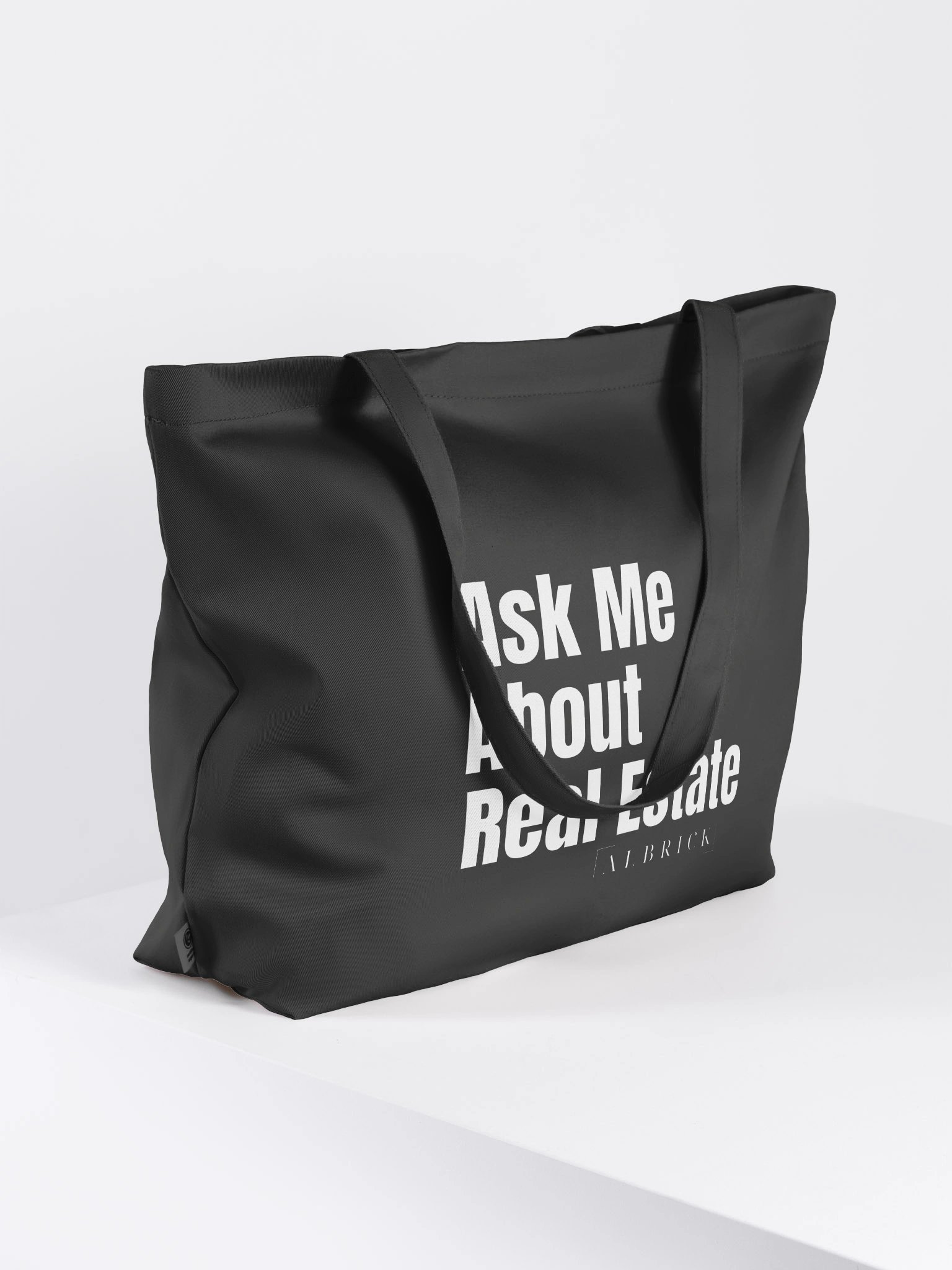 ASK ME ABOUT REAL ESTATE TOTE BAG product image (4)