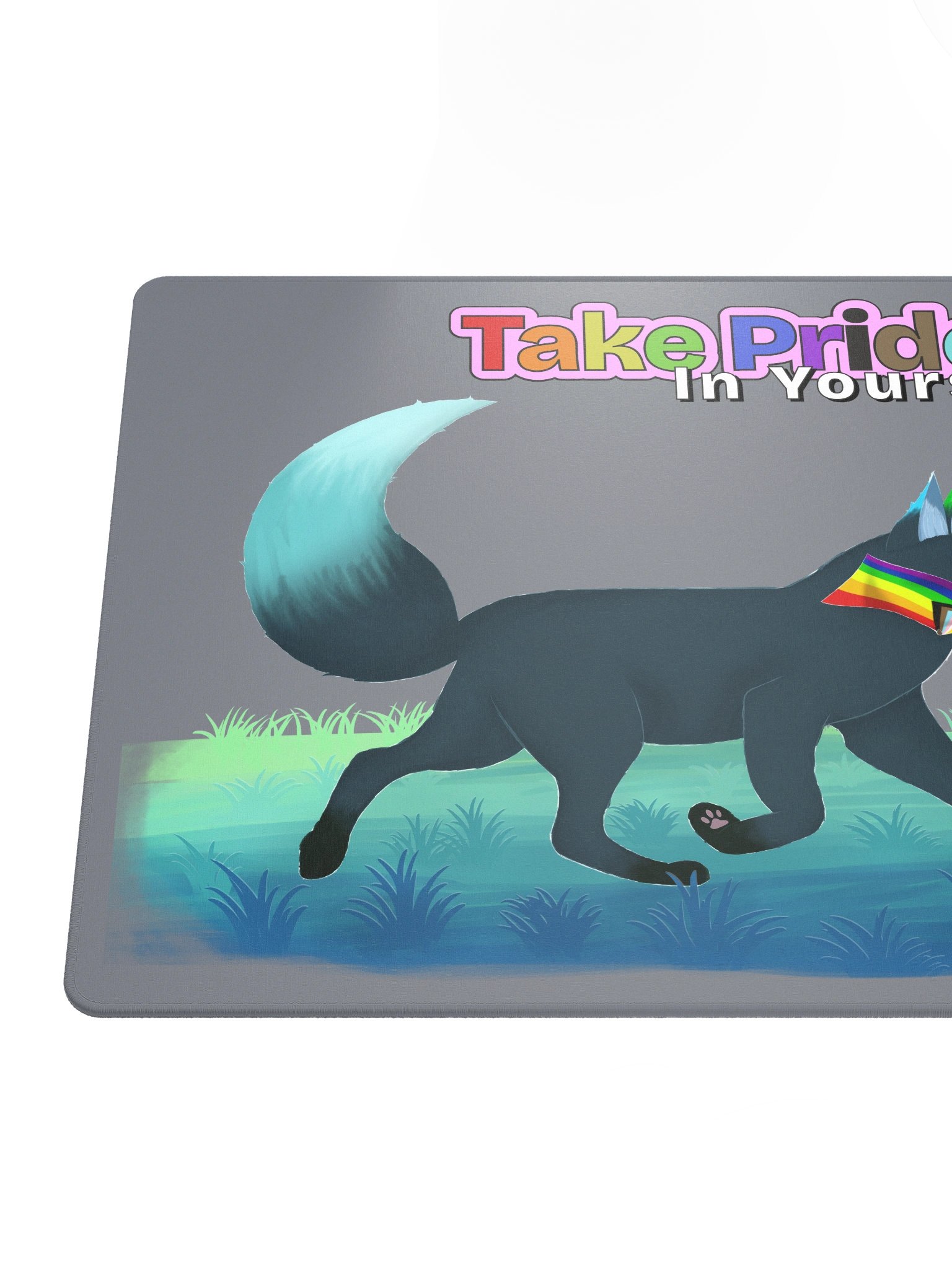 Both Flags - Take Pride In Yourself Gaming Mouse Pad product image (4)