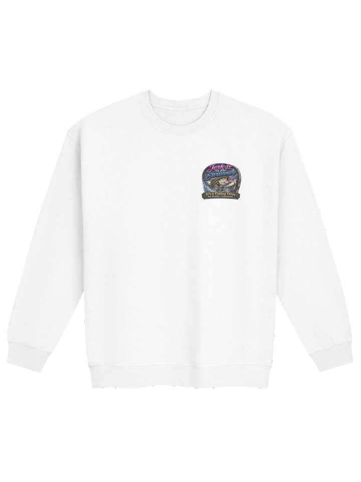 Jerk It Til She Swallows Purple Blue Sweatshirt product image (1)