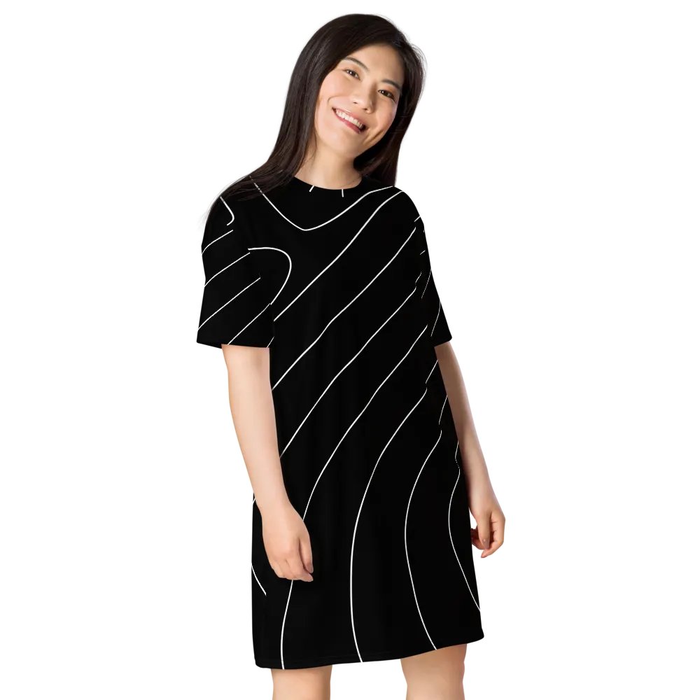 All-Over Print T-Shirt Dress product image (4)