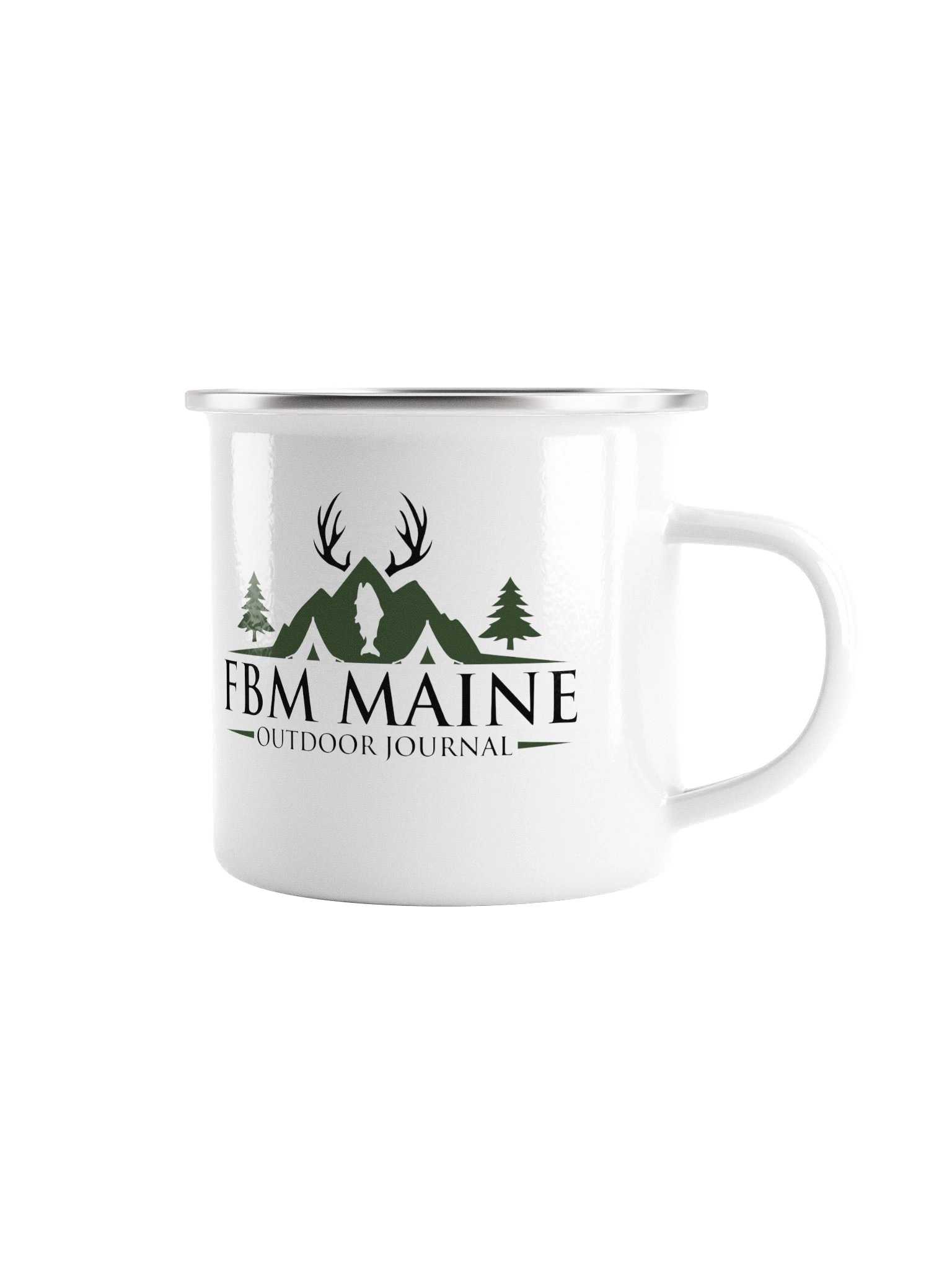 FBM Logo Enamel Mug product image (1)