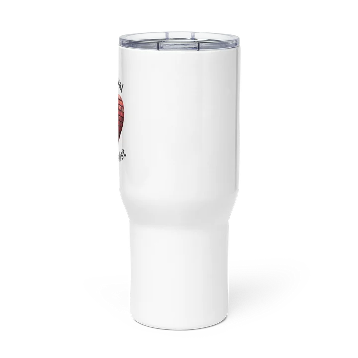 Heart Wall Removal Specialist 25 oz or 40oz Tumbler-Red and Gray Brick product image (2)