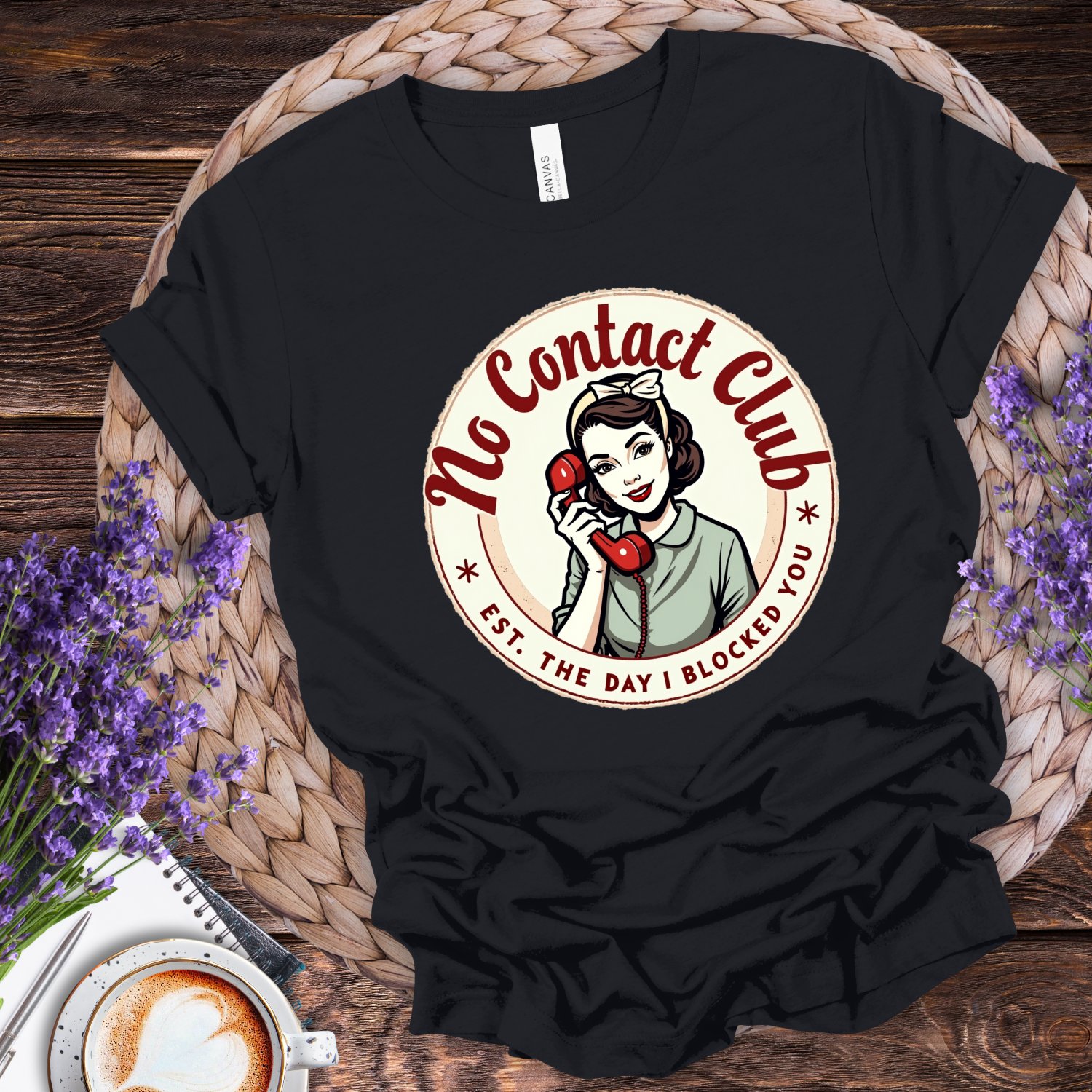 No Contact Club Tee product image (1)