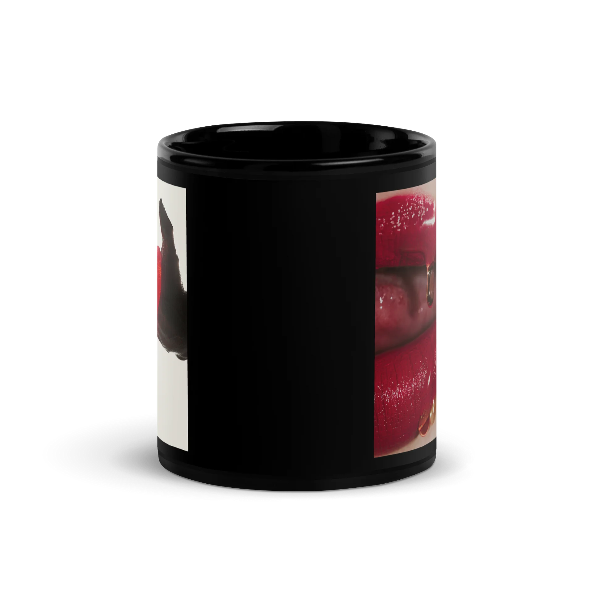Red Drip Split Gloss Mug product image (4)