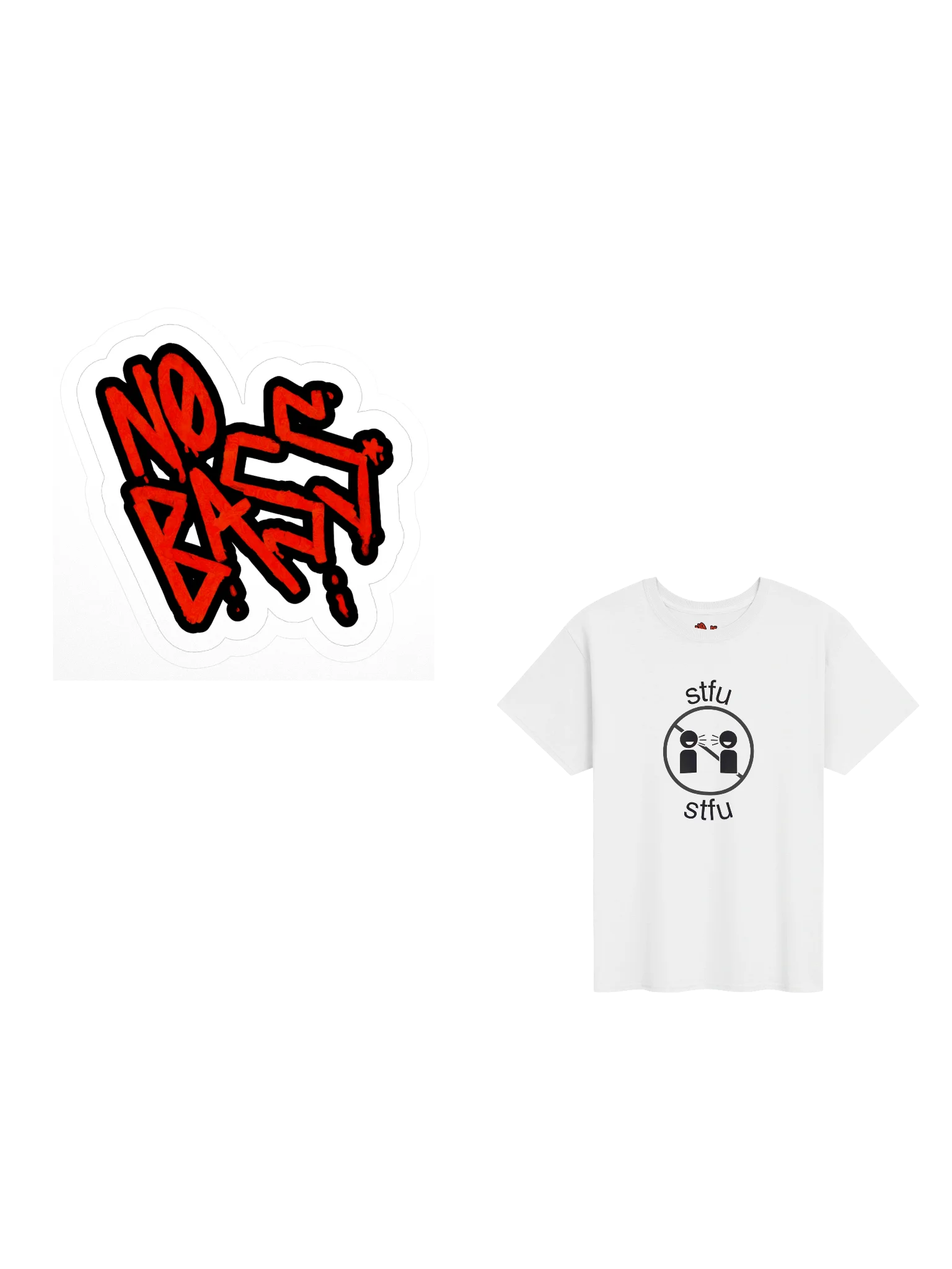 STFU STICKER BUNDLE product image (1)