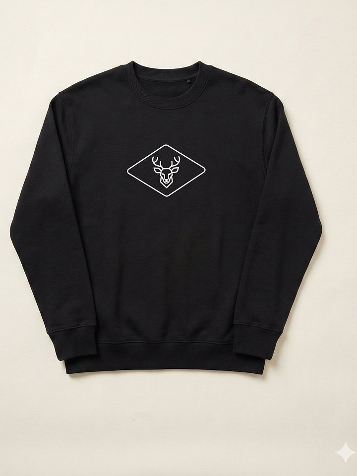 Deer Icon Sweatshirt — Grounded Essential product image (1)