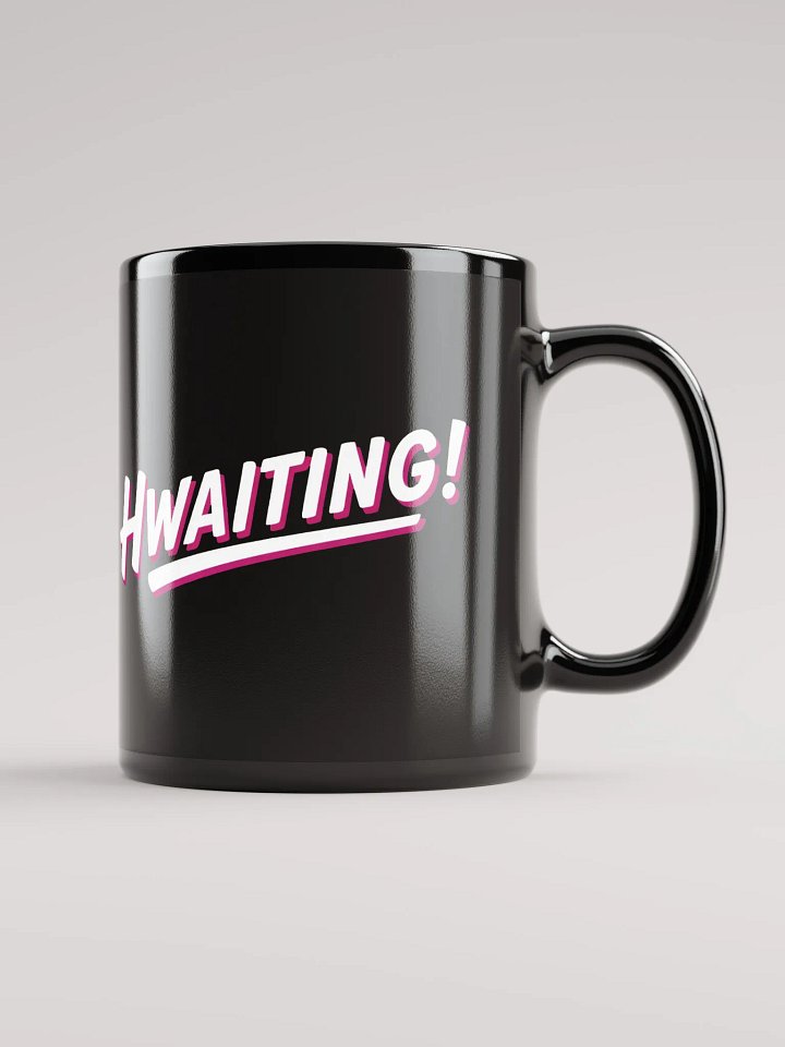 HWAITING! Energy Boost Black Glossy Mug product image (1)