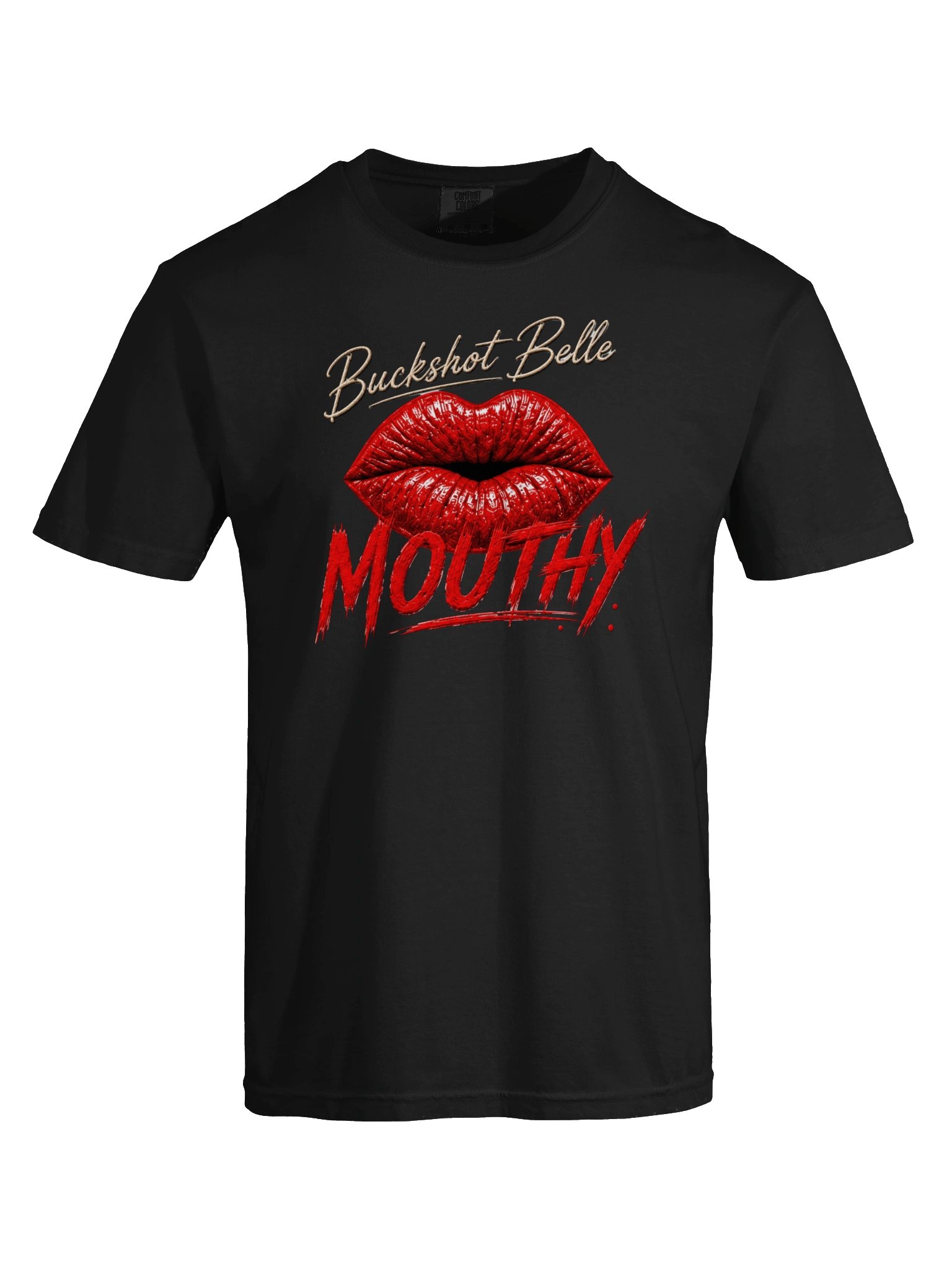 Mouthy Heavyweight Unisex T-Shirt product image (13)