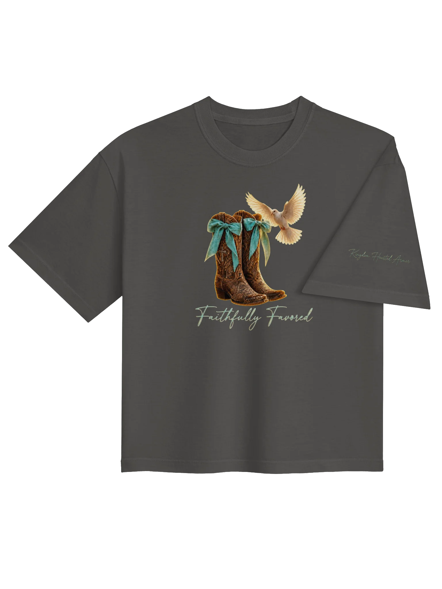 Grit & Grace Heavyweight Boxy Tee product image (12)