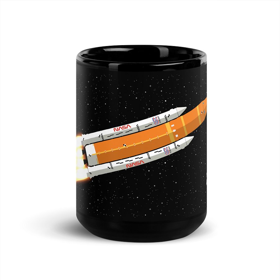 Artemis SLS Rocket Mug Image 3